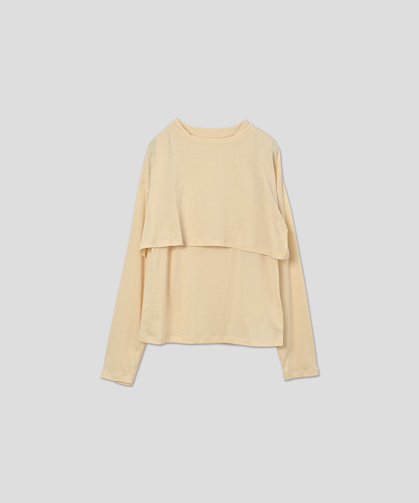 LAYERED SET TEE / WHT25HBL4063