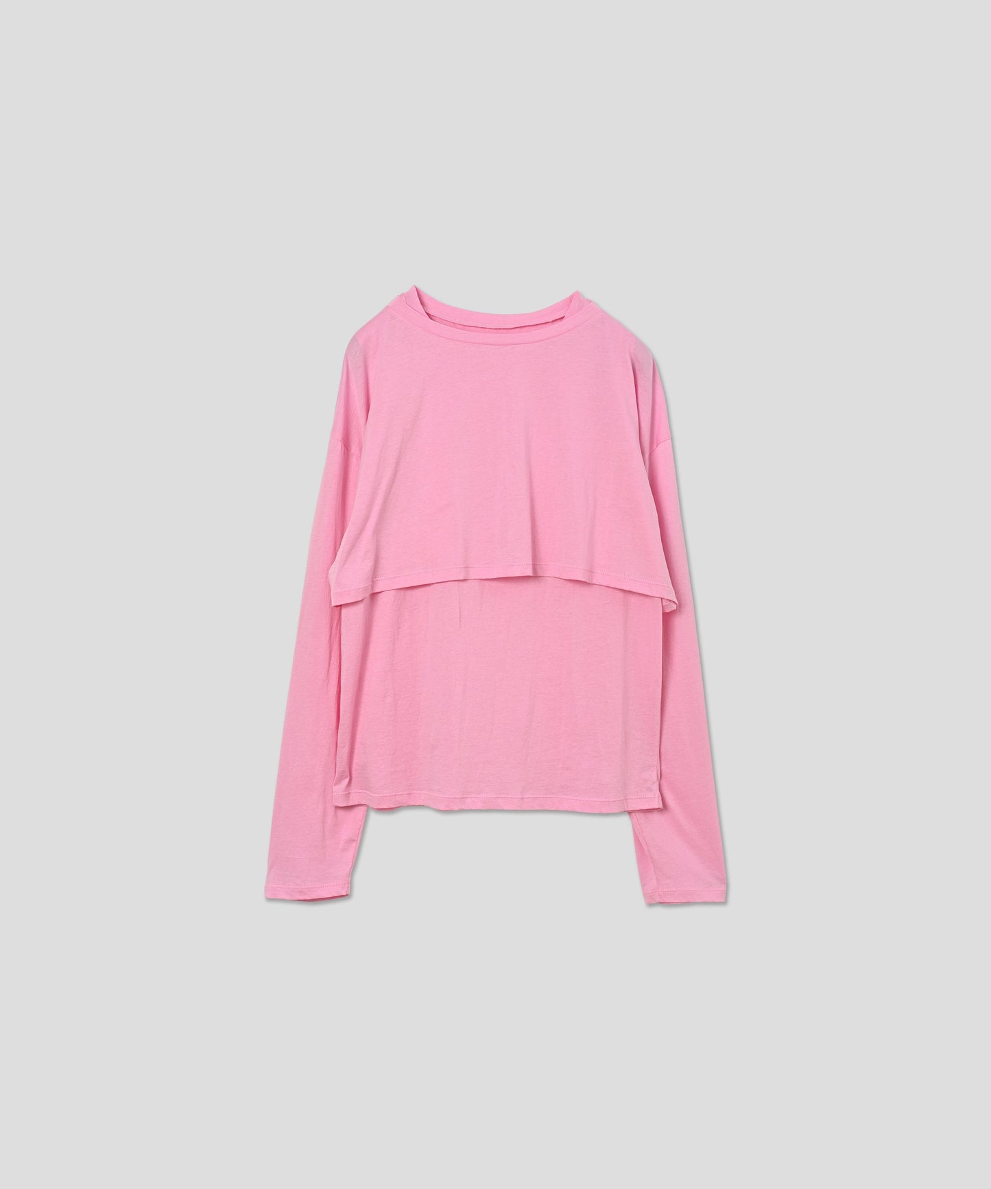 LAYERED SET TEE / WHT25HBL4063