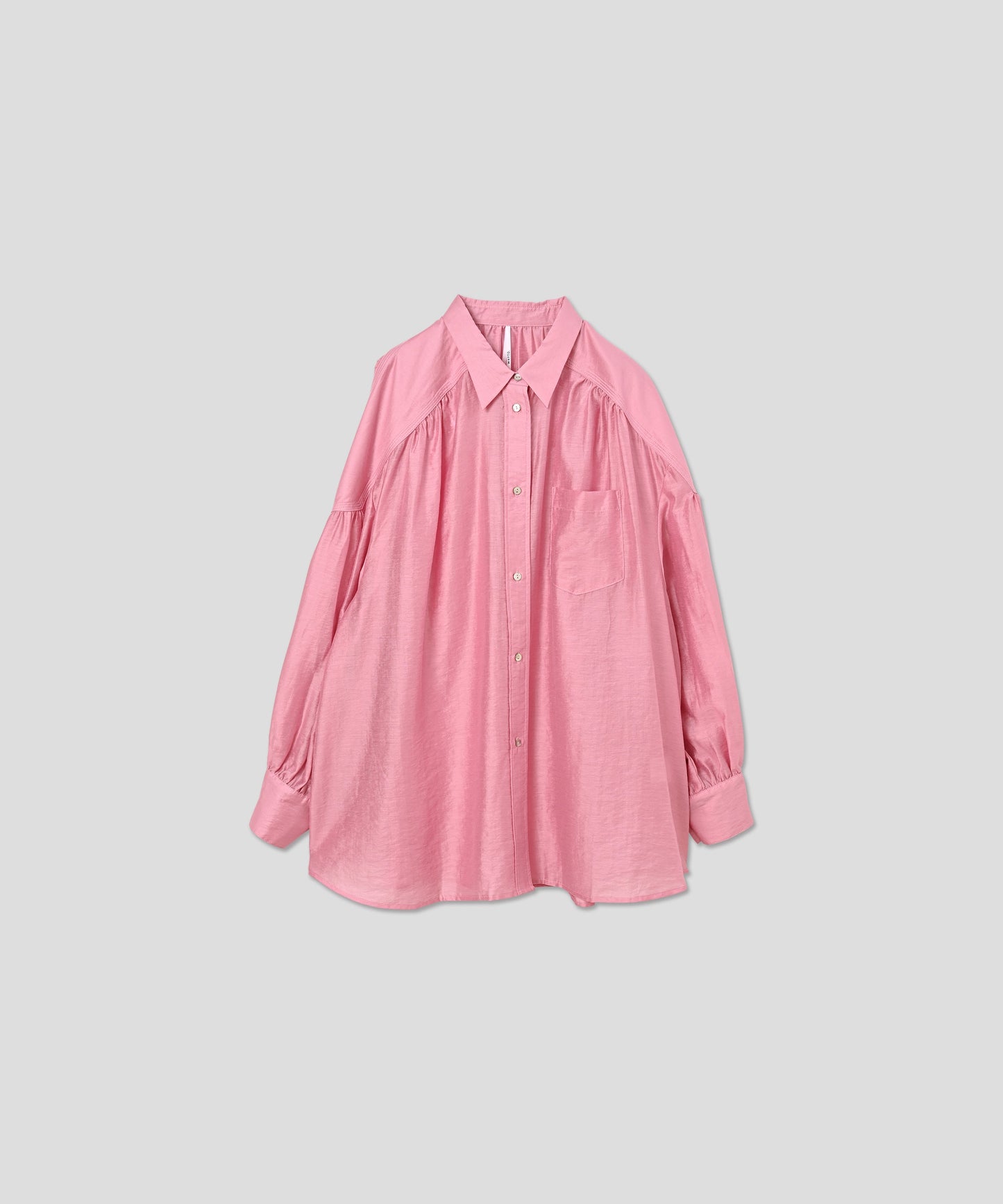 SHEER VOLUME BLOUSE / WHT25HBL4065
