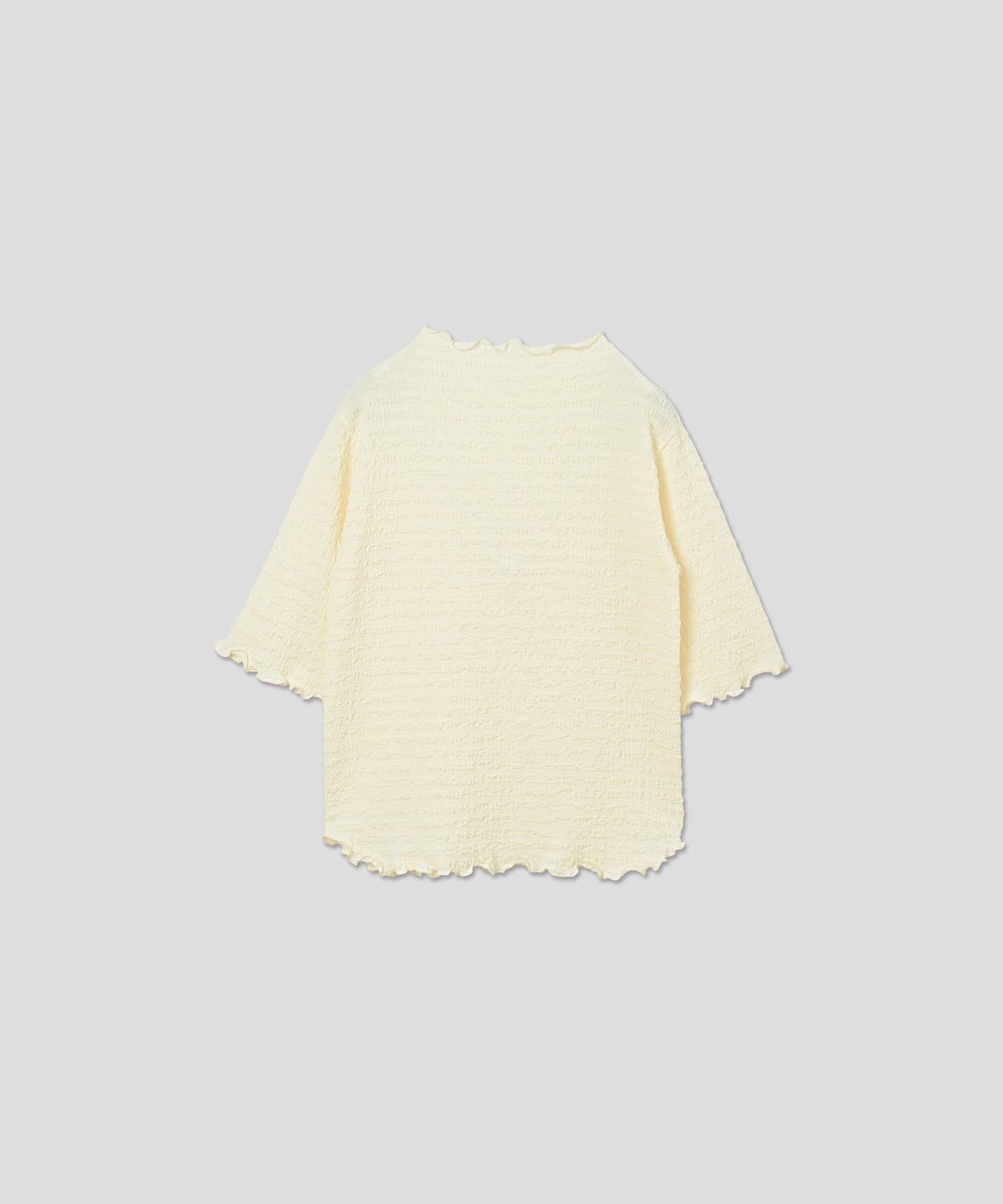 CRAPE STRETCH BLOUSE / WHT25HBL4070