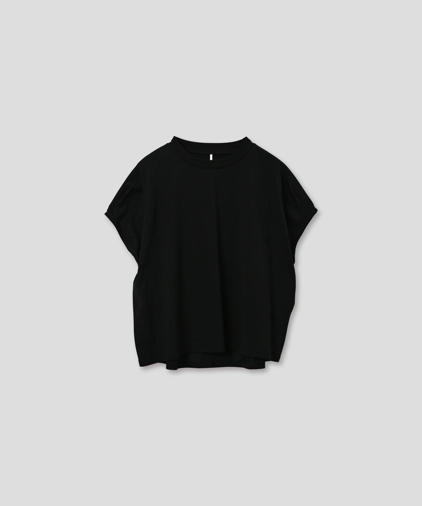 drop french sleeve tee / WHT25HBL4071
