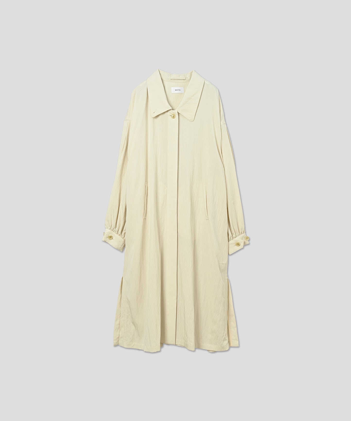 GATHER VOLUME COAT / WHT25HJK4043