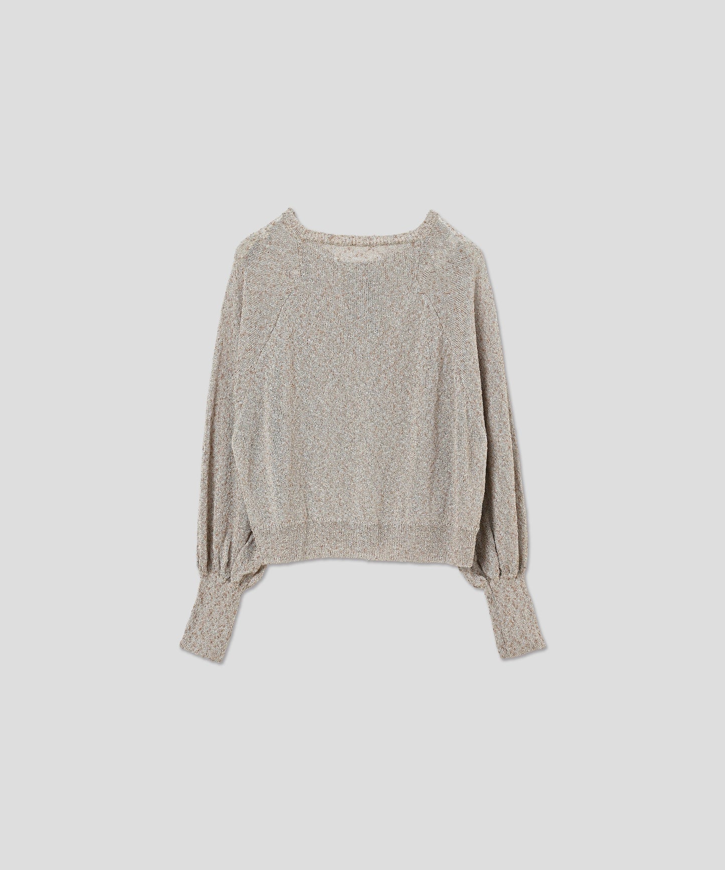 GLITTER KNIT CARDIGAN / WHT25HKN4033