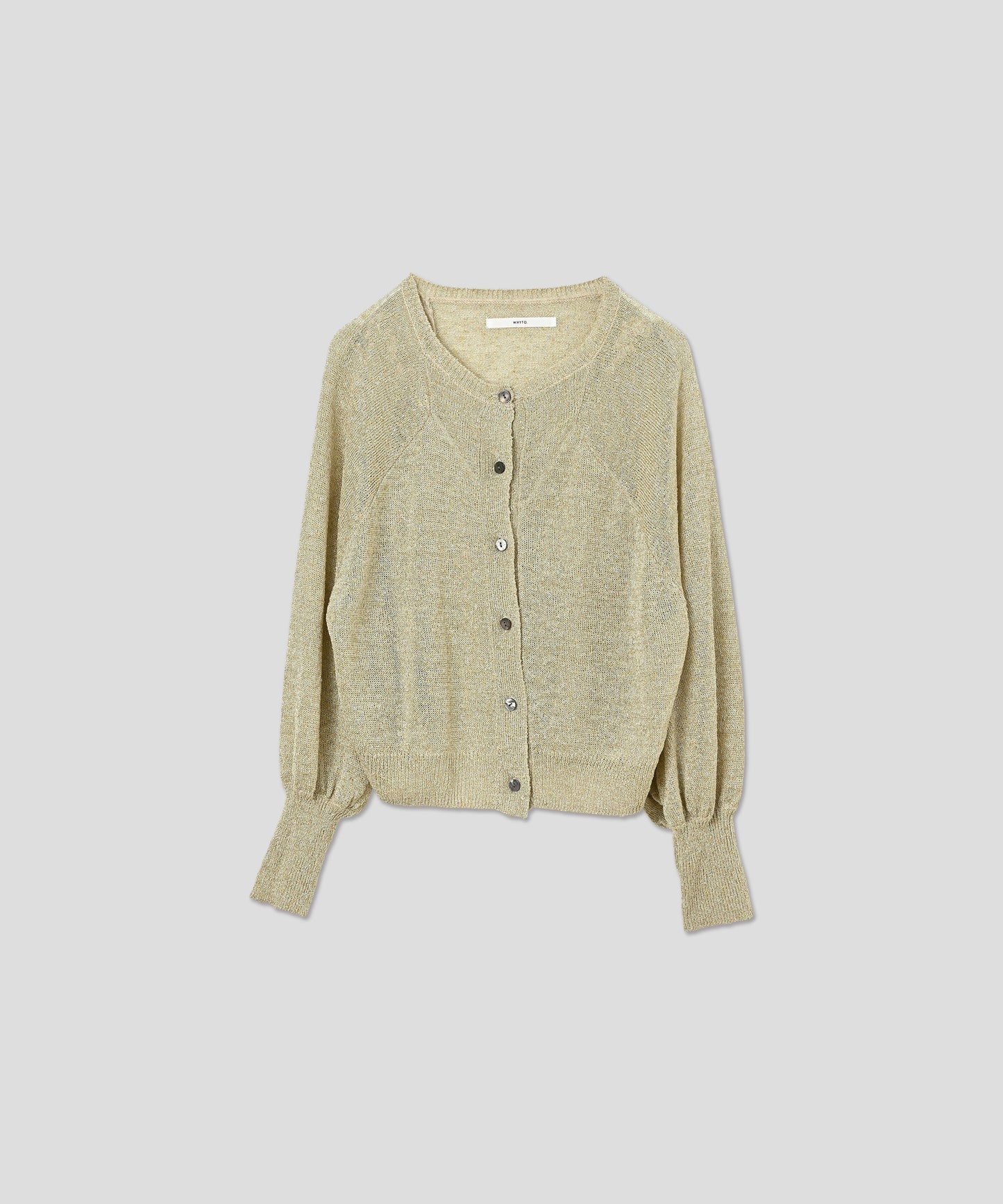 GLITTER KNIT CARDIGAN / WHT25HKN4033