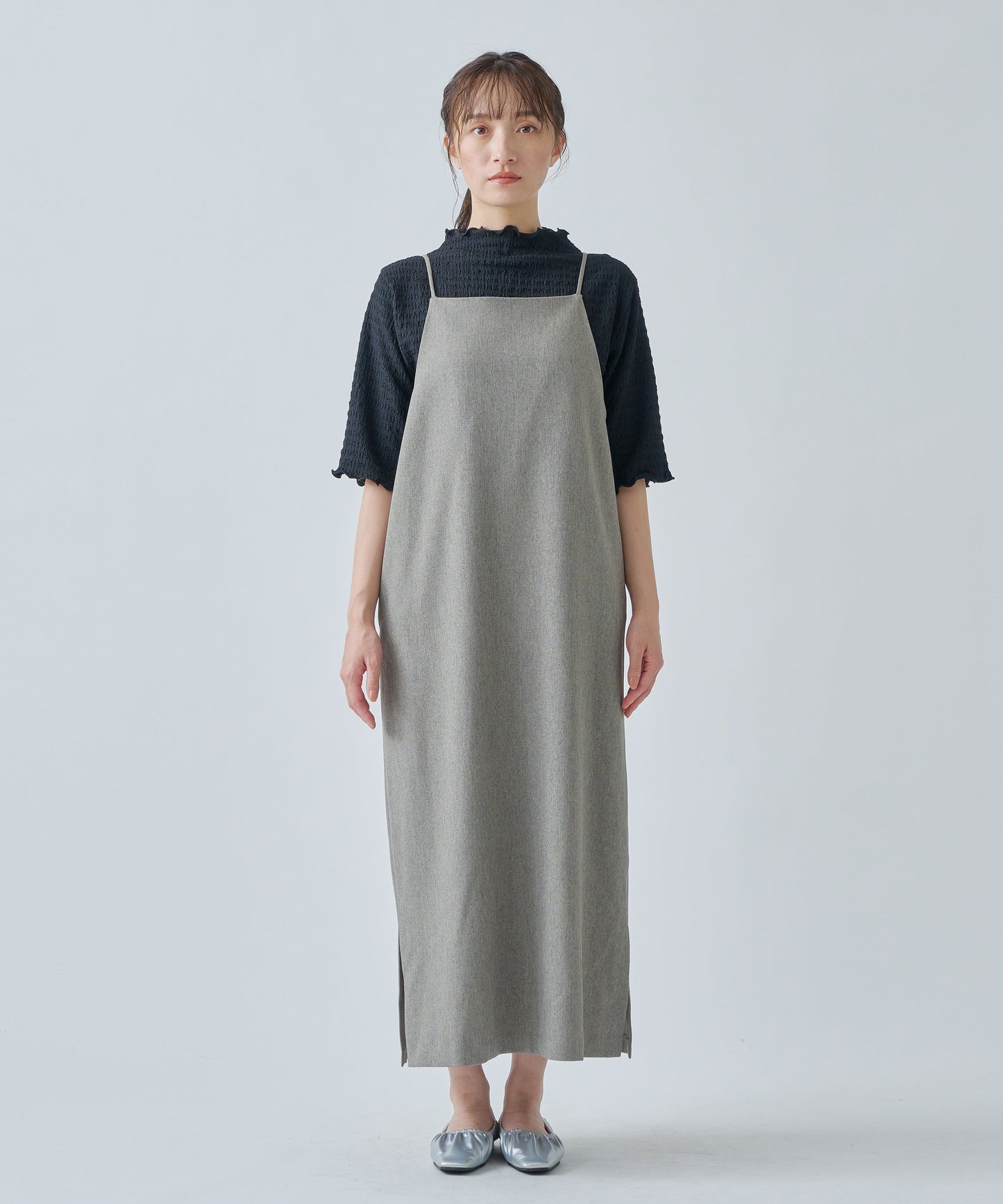 2WAY I LINE DRESS / WHT25HOP4063