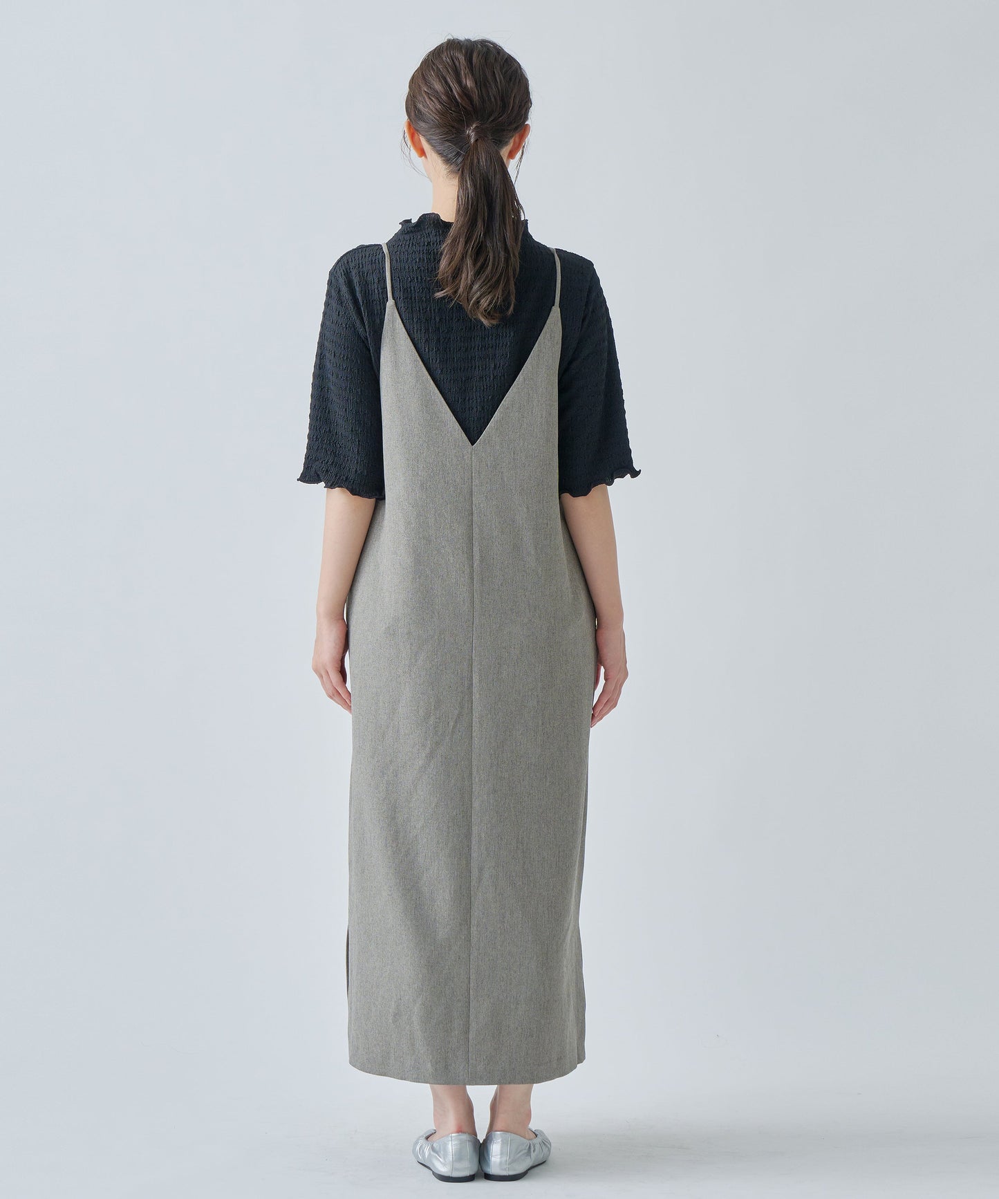 2WAY I LINE DRESS / WHT25HOP4063
