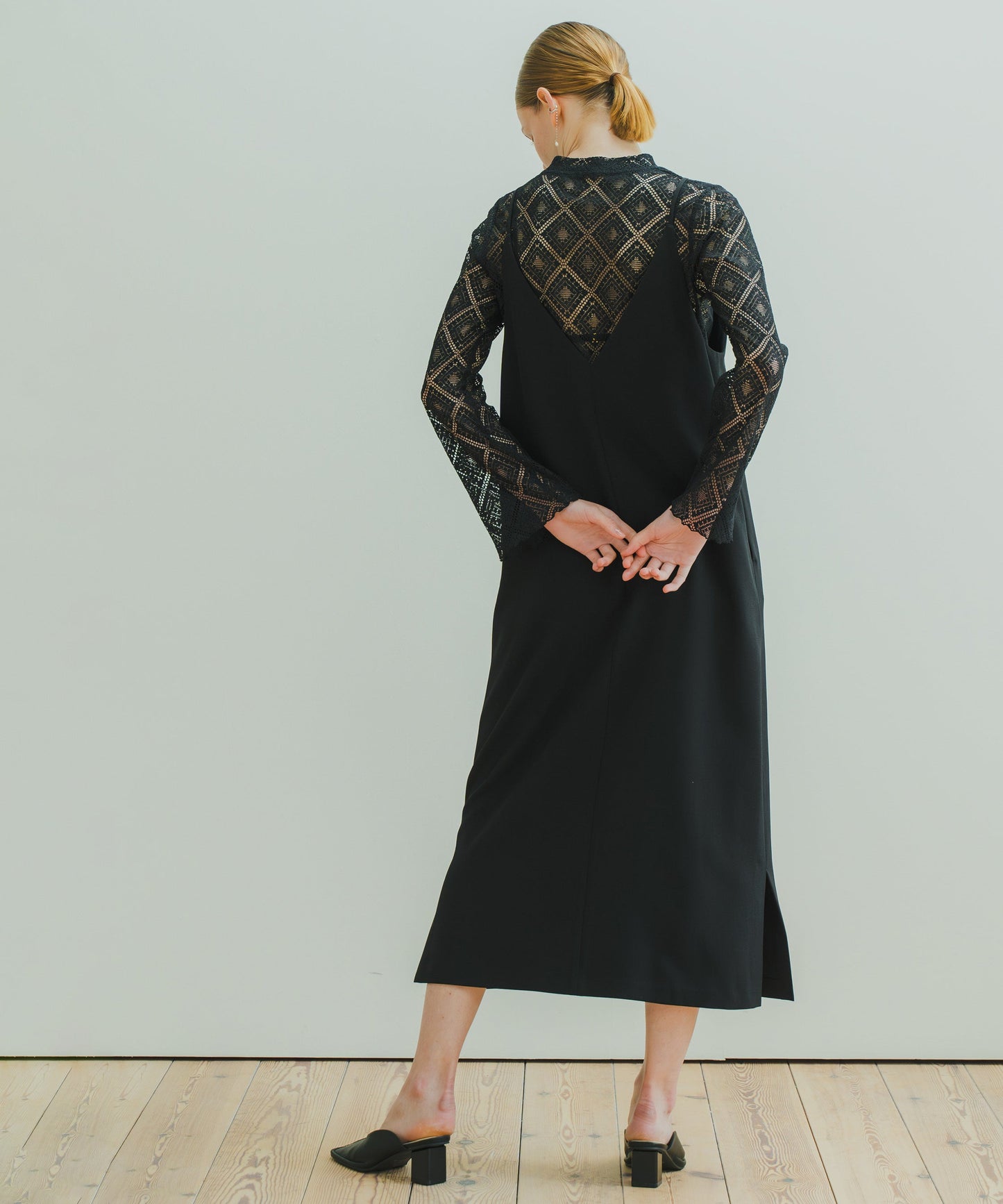 2WAY I LINE DRESS / WHT25HOP4063