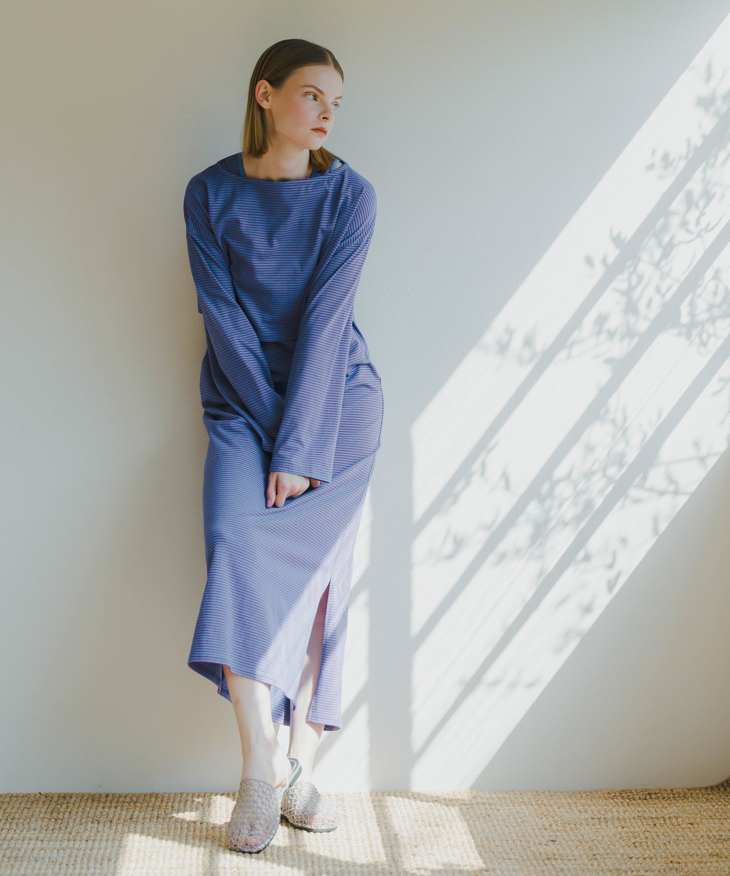 LAYERED SET DRESS / WHT25HOP4065
