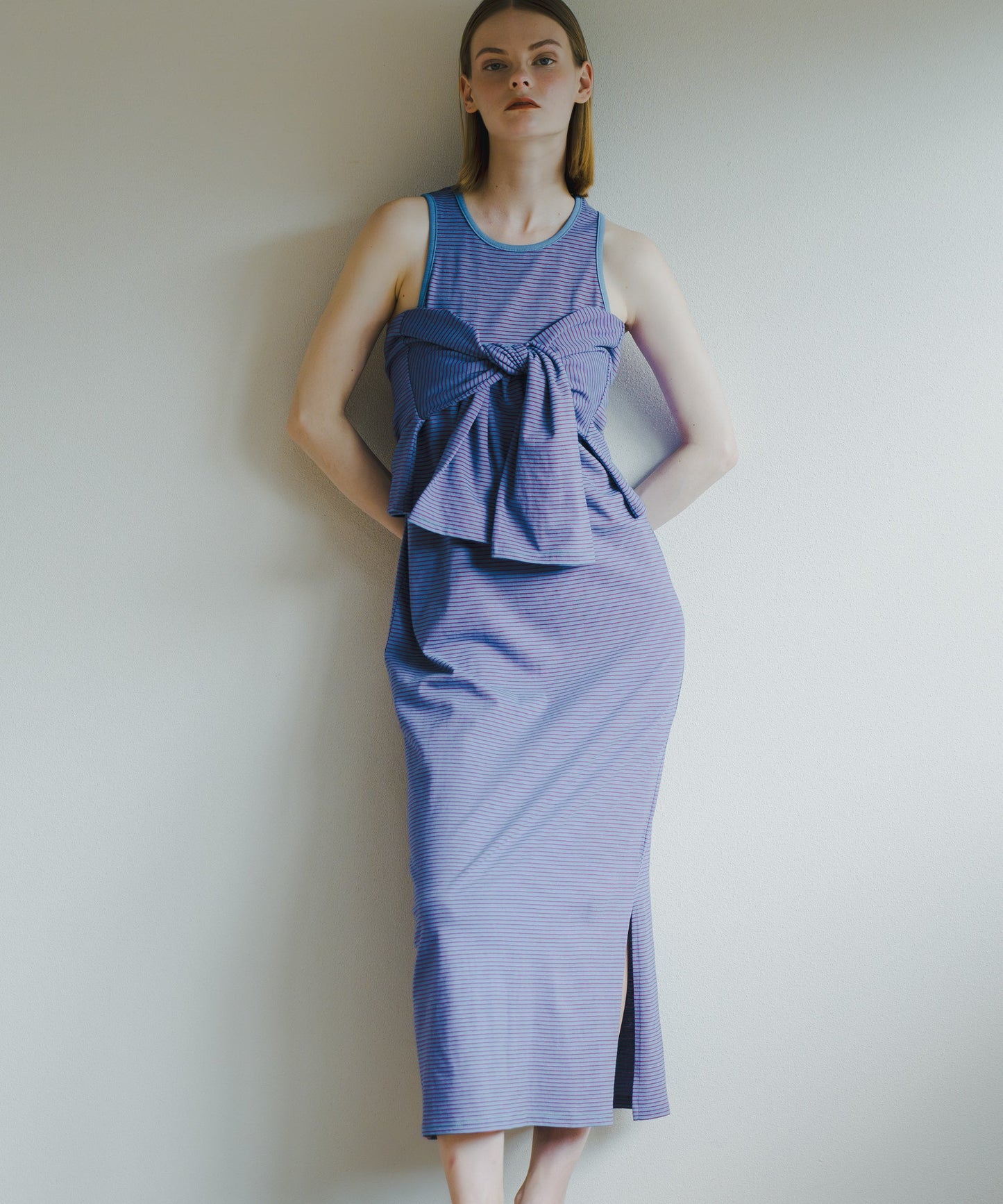 LAYERED SET DRESS / WHT25HOP4065