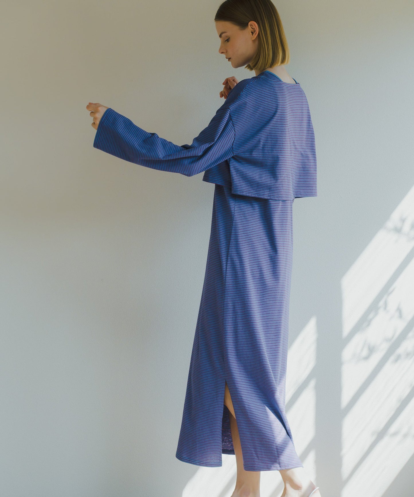 LAYERED SET DRESS / WHT25HOP4065