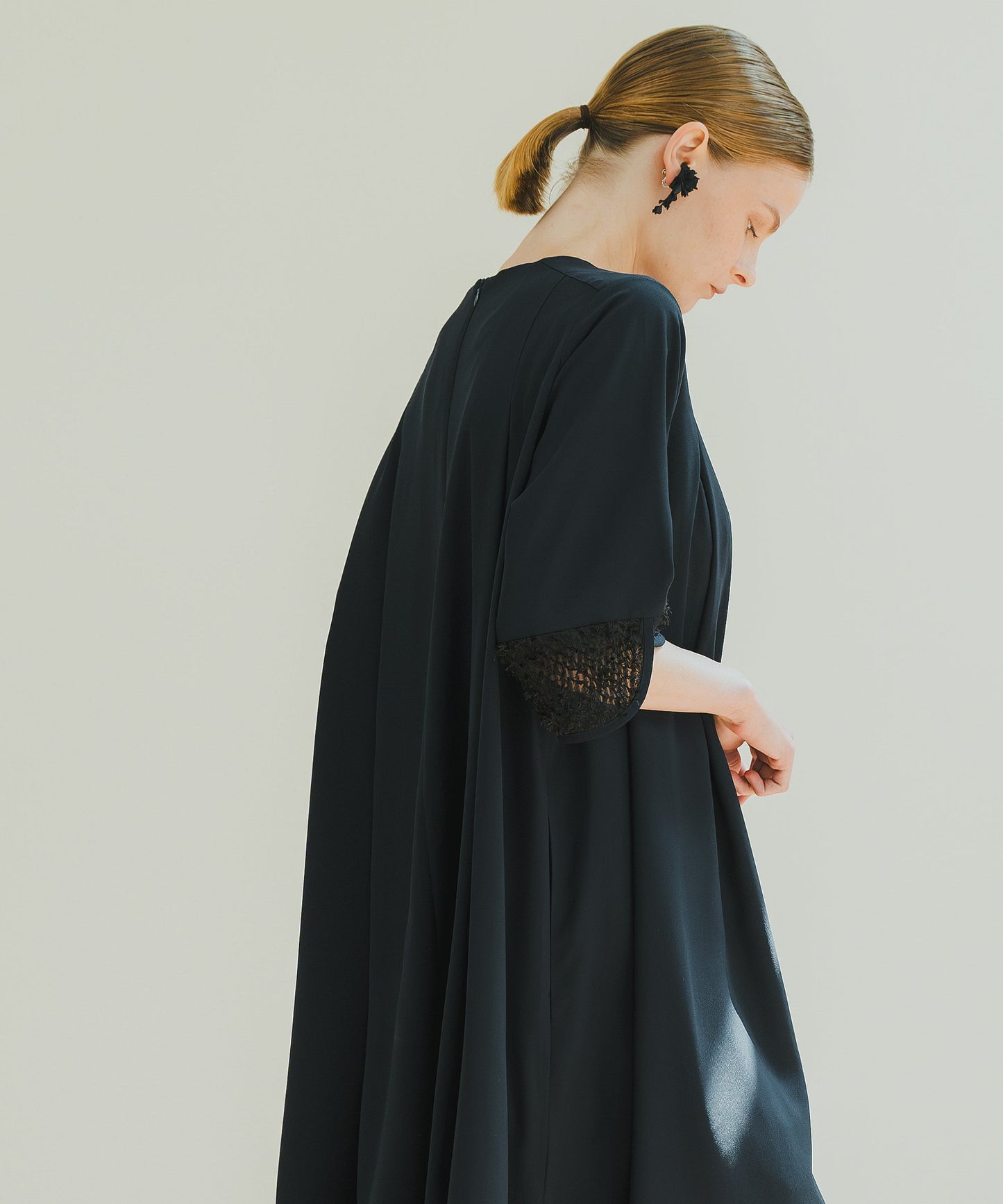 JACQUARD COMBINAISON DRESS / WHT25HOP4066