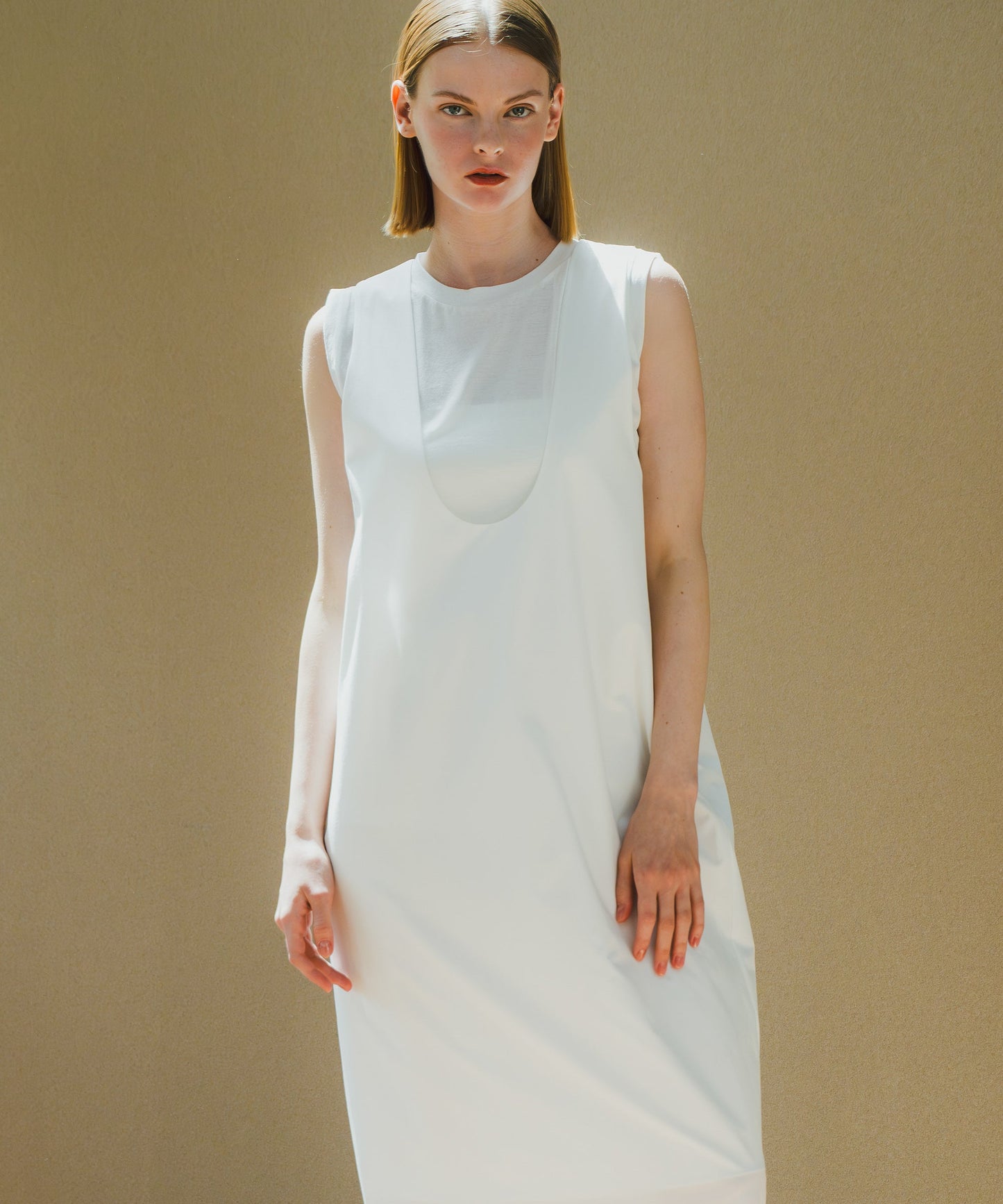 2WAY COCOON DRESS / WHT25HOP4069