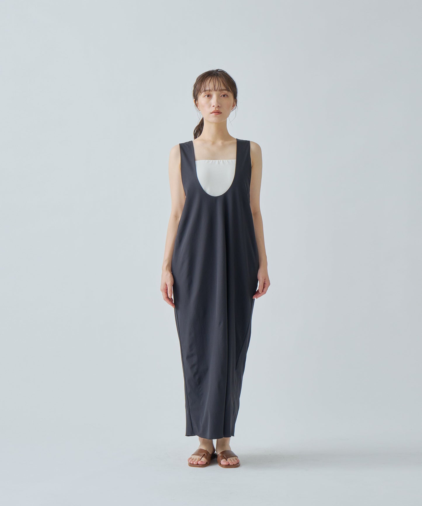 2WAY COCOON DRESS / WHT25HOP4069