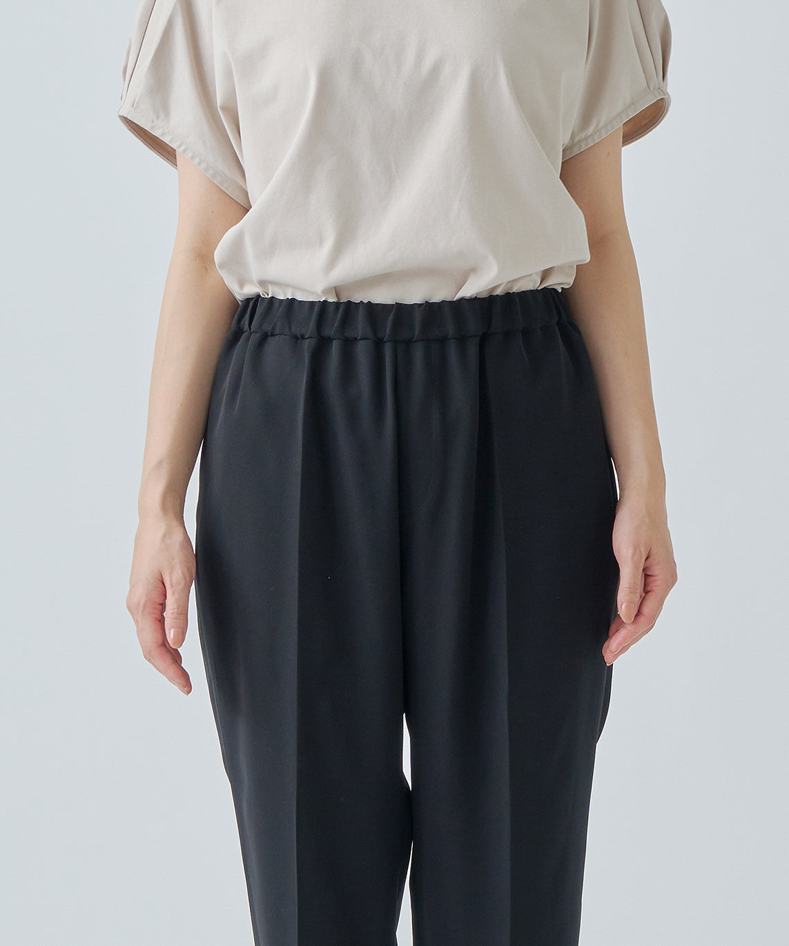 SIDE SLIT SLACKS / WHT25HPT4045