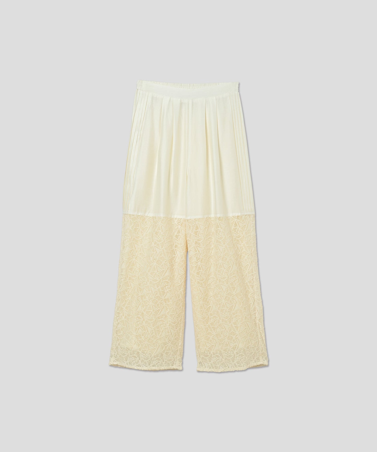 LACE COMBINATION PANTS / WHT25HPT4046