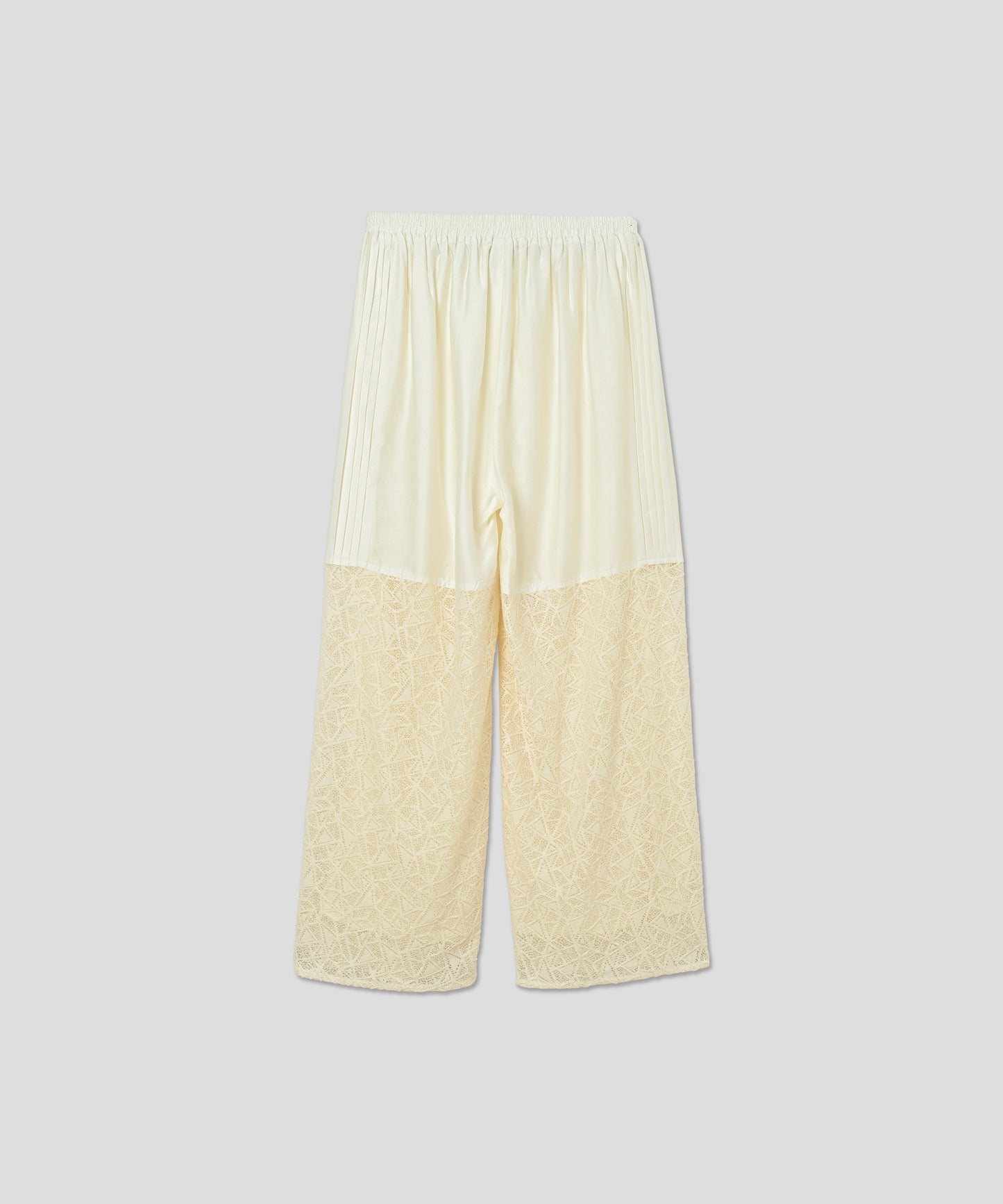 LACE COMBINATION PANTS / WHT25HPT4046