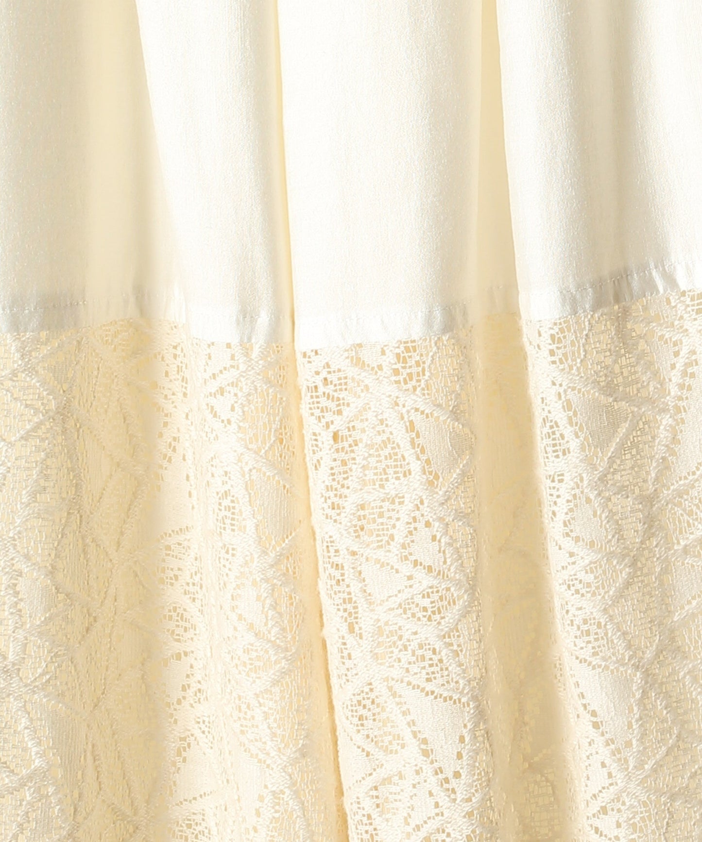 LACE COMBINATION PANTS / WHT25HPT4046