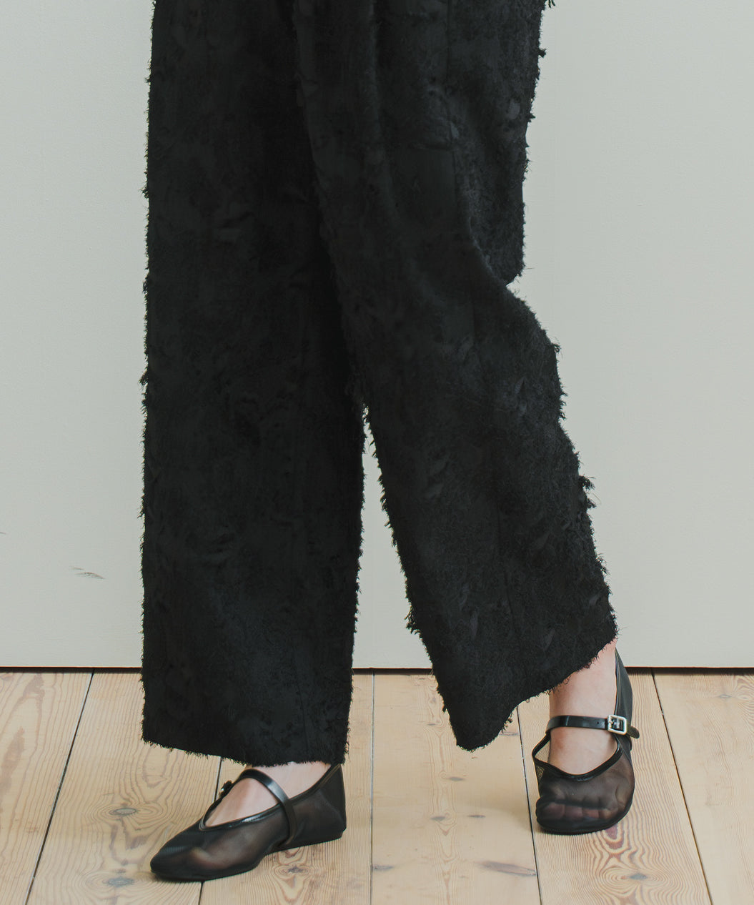 JACQUARD SLACKS / WHT25HPT4051