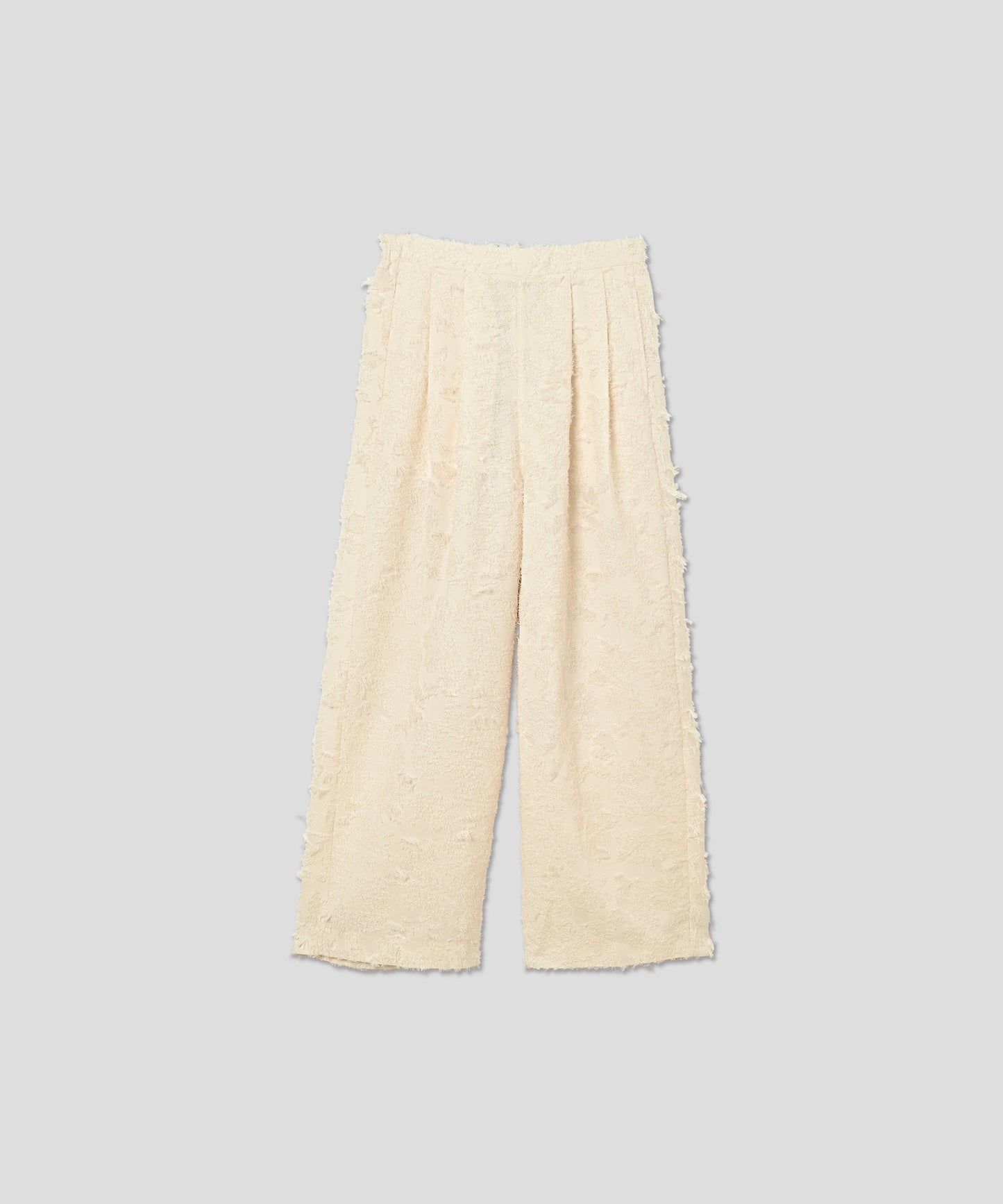 JACQUARD SLACKS / WHT25HPT4051