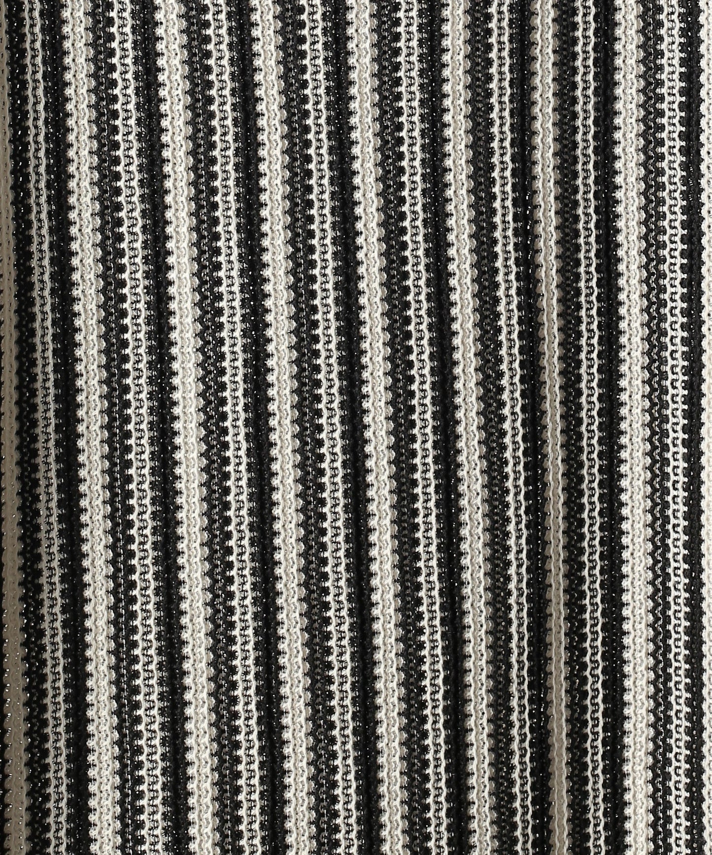 STRIPE OPEN WORK PANTS / WHT25HPT4052