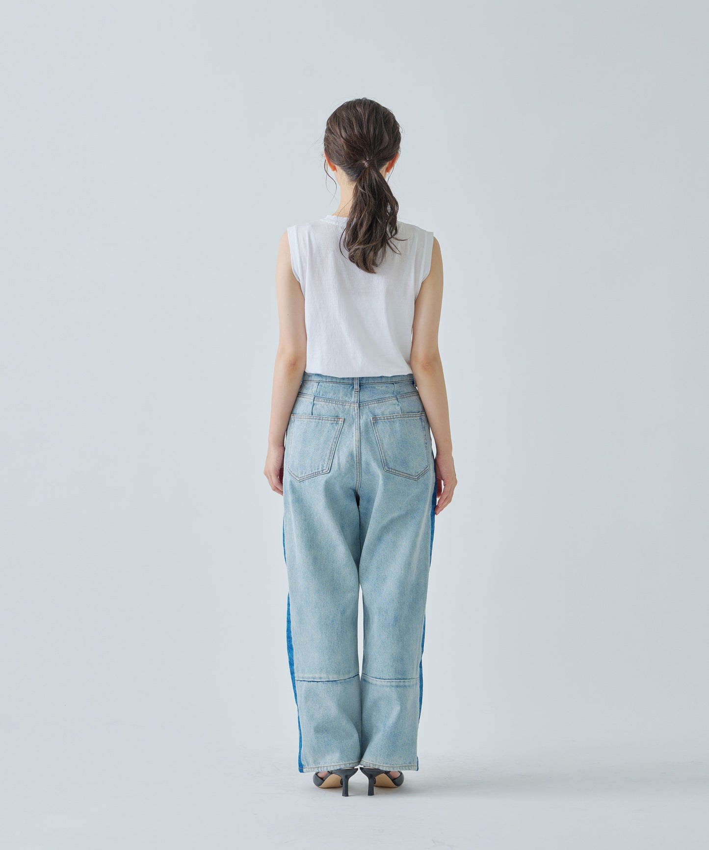 side line denim / WHT25HPT4053