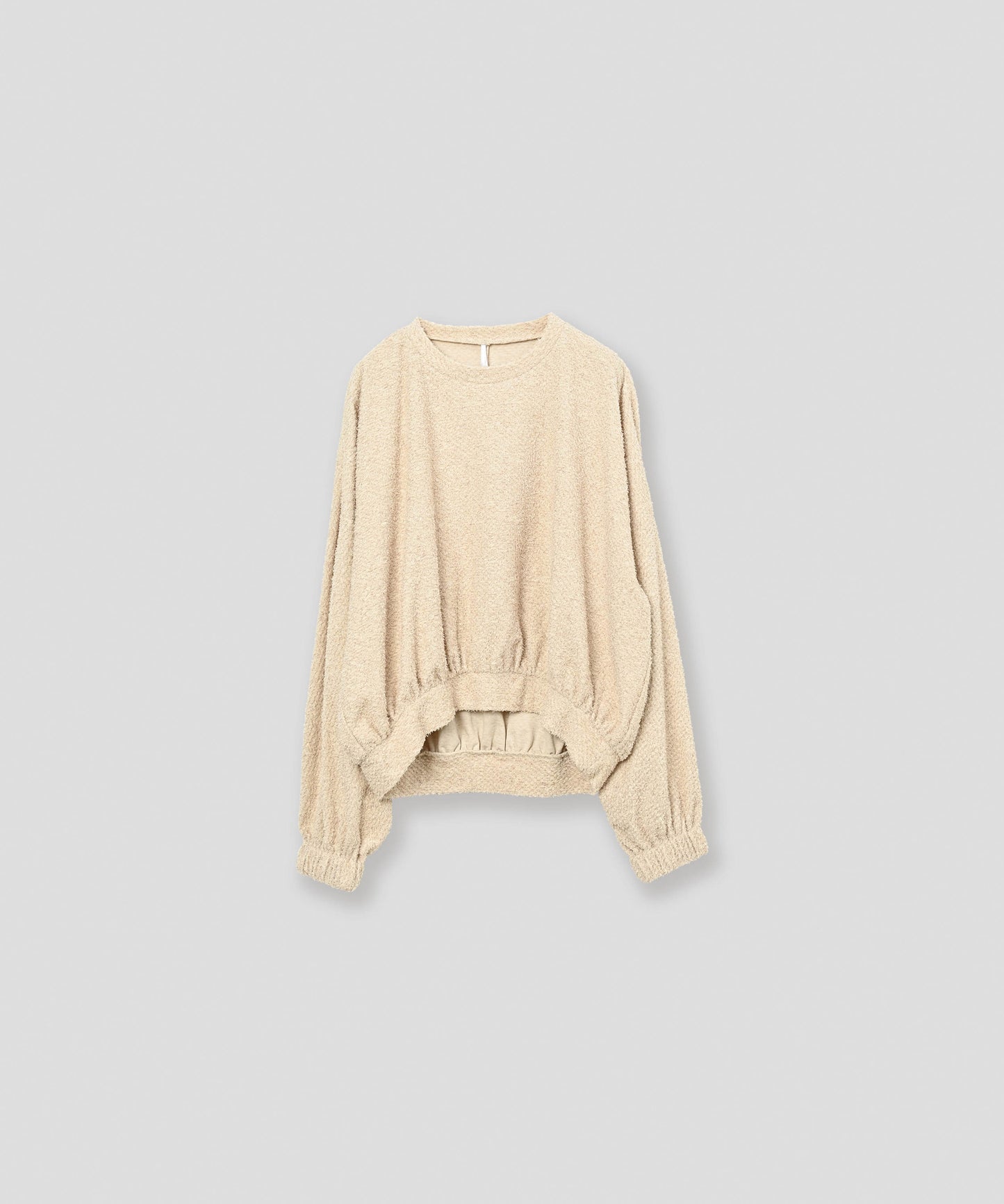 glitter shaggy sweat / WHT26FCS4020