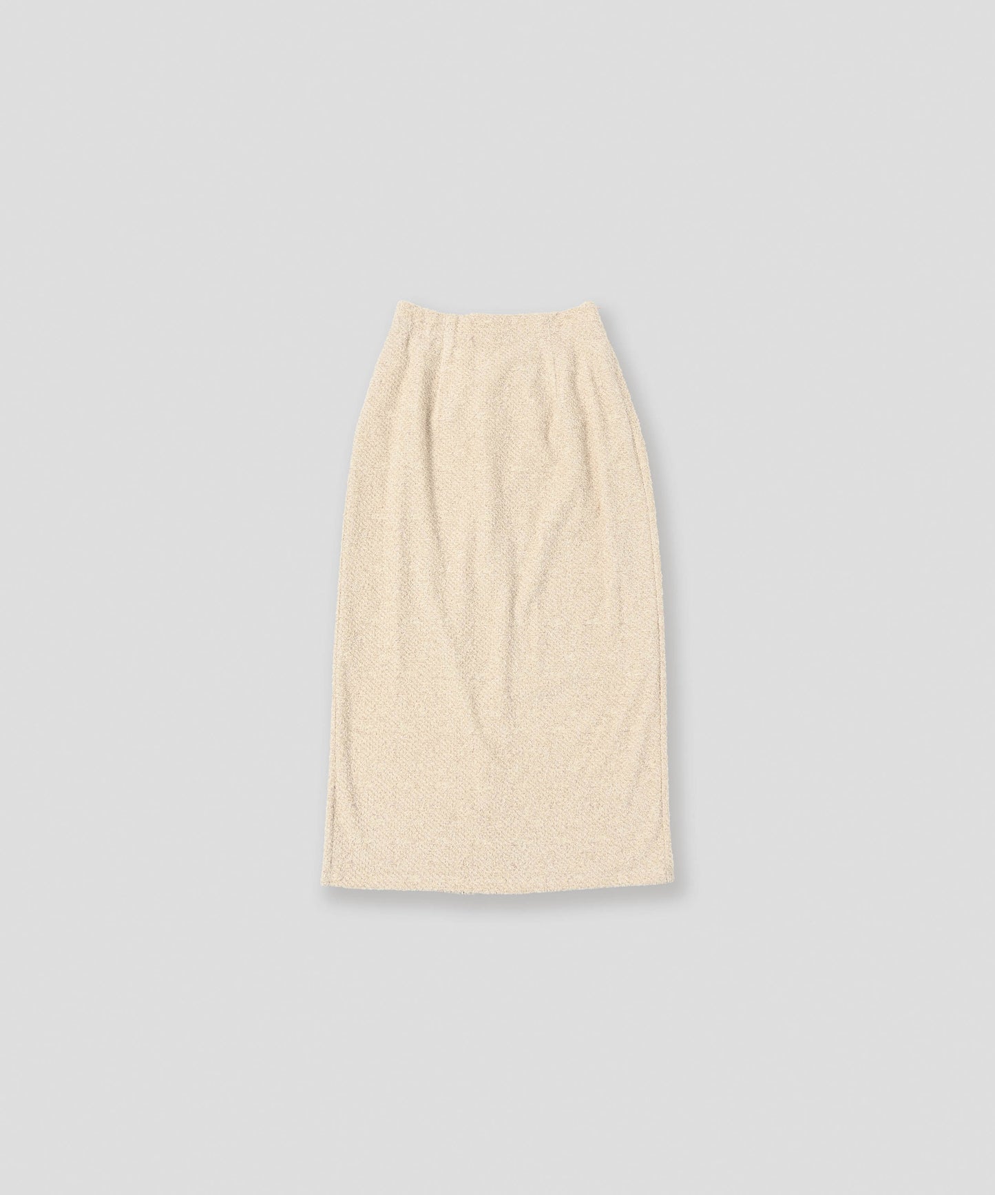 glitter shaggy skirt / WHT26FSK4034