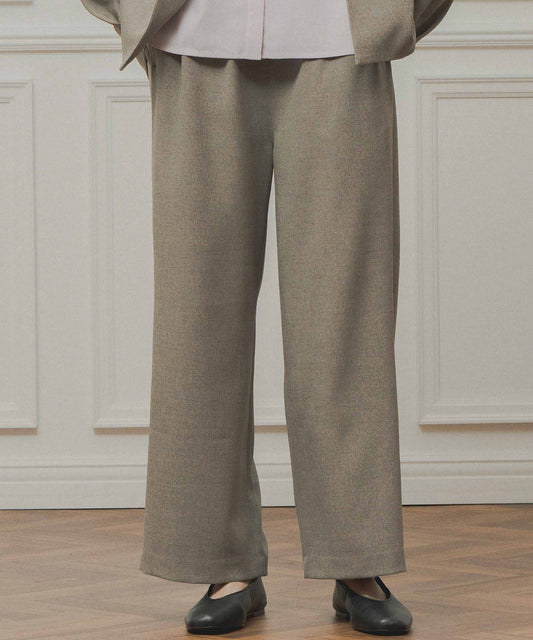 easy wide pants / WHT23FPT4036
