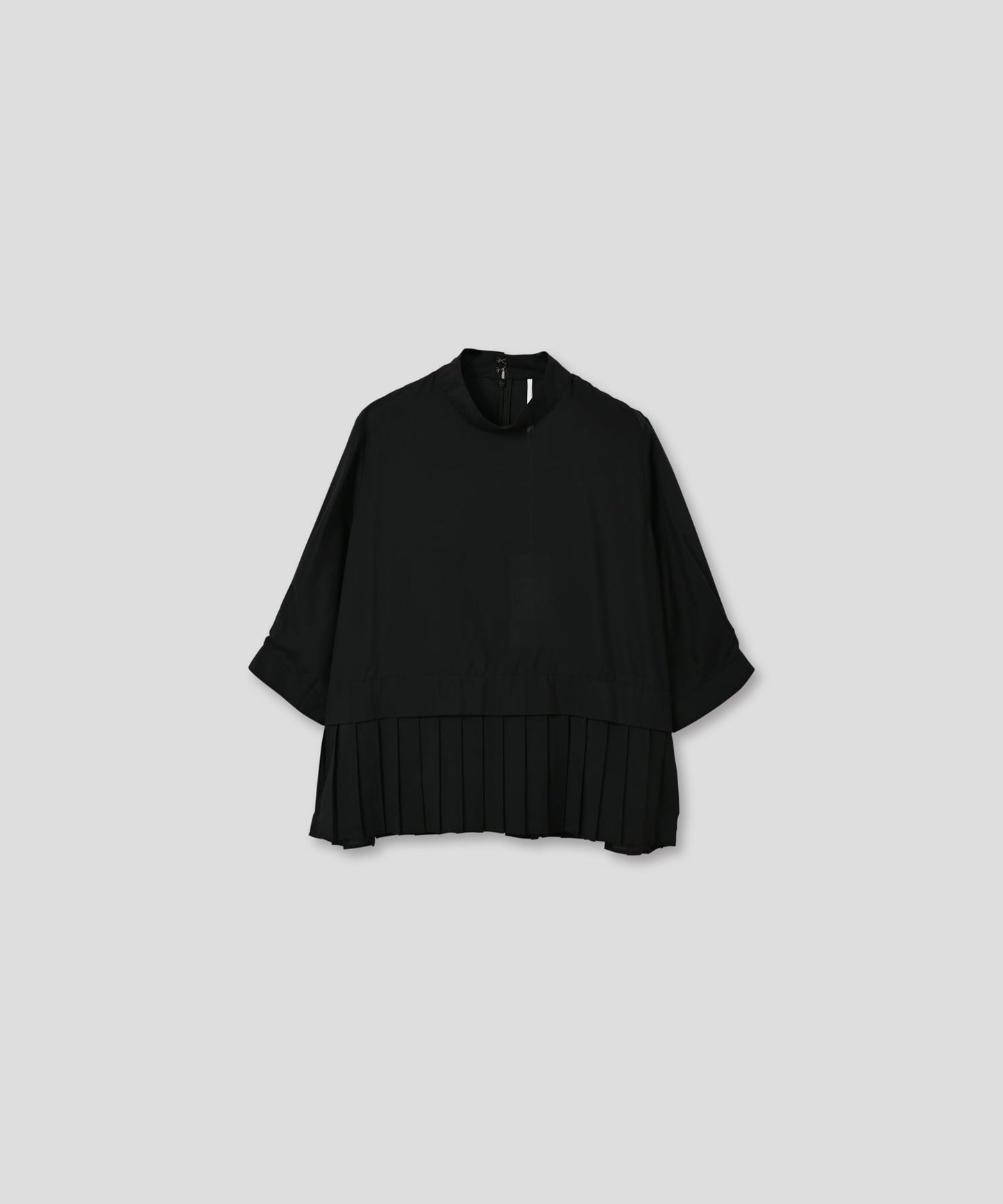 hem pleats blouse / WHT21FBL4004
