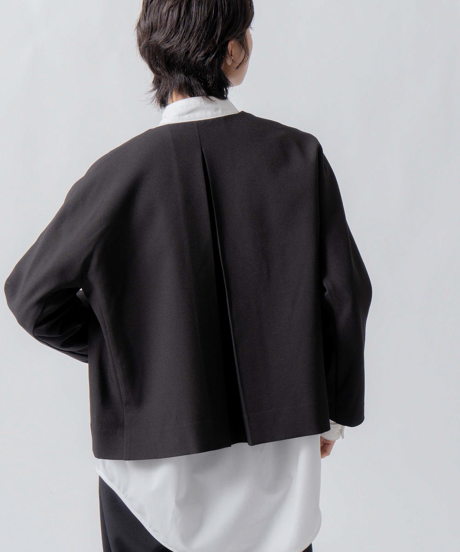 no collar jacket / WHT23HJK4021 – WHYTO and enbrace