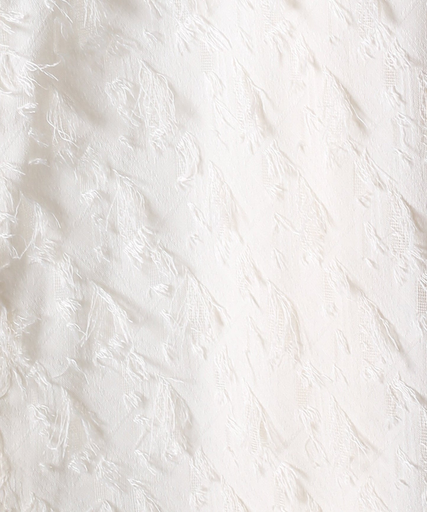 jacquard volume blouse / WHT24FBL4053