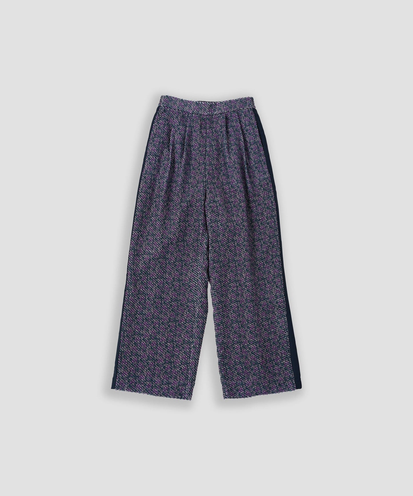 jacquard side line pants