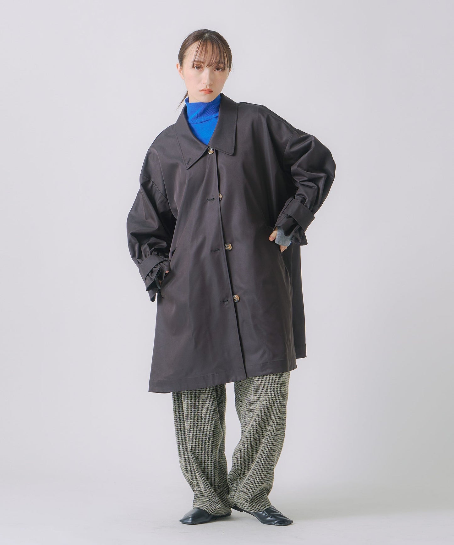 tent layered coat / WHT25FJK4050