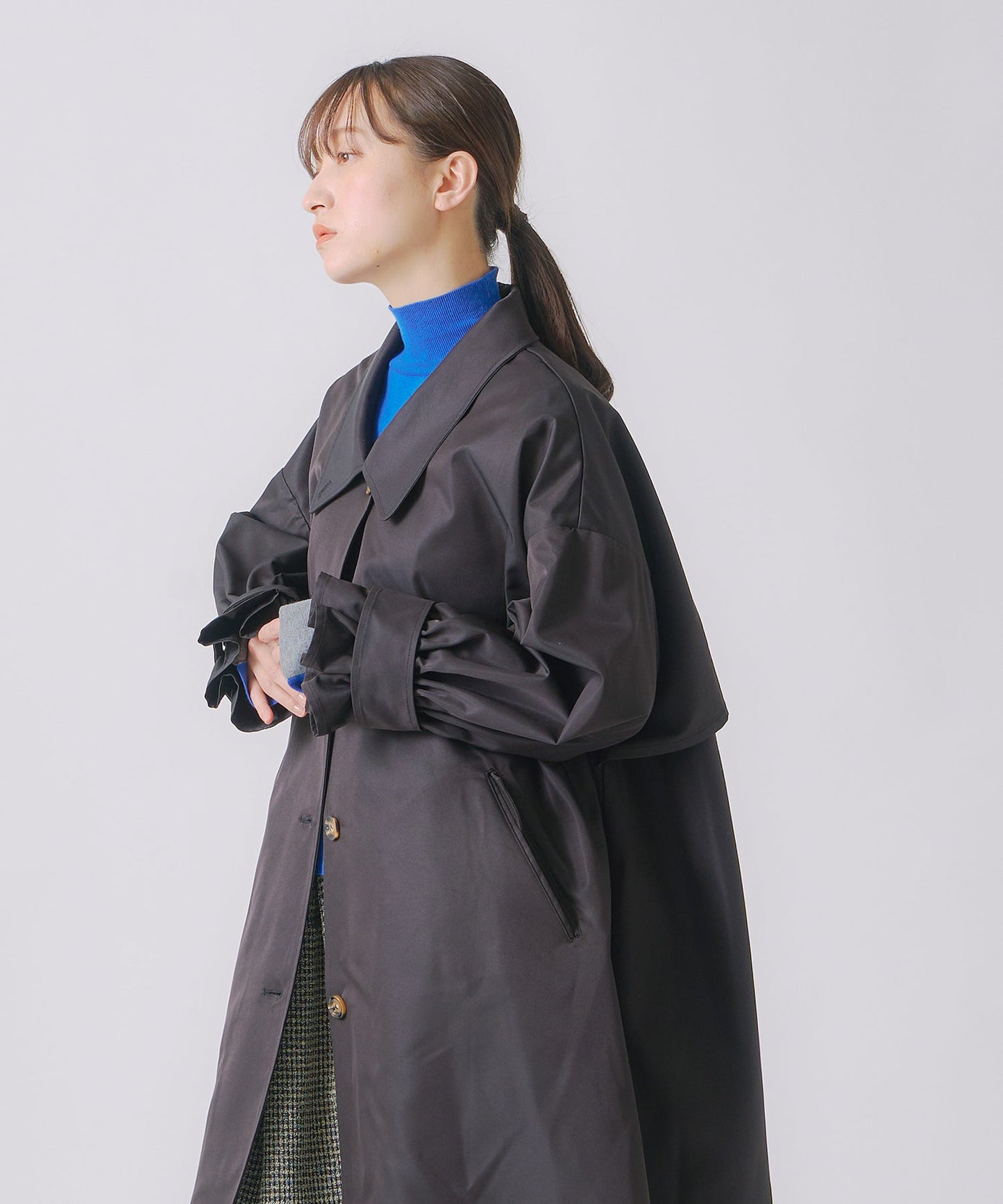 tent layered coat / WHT25FJK4050