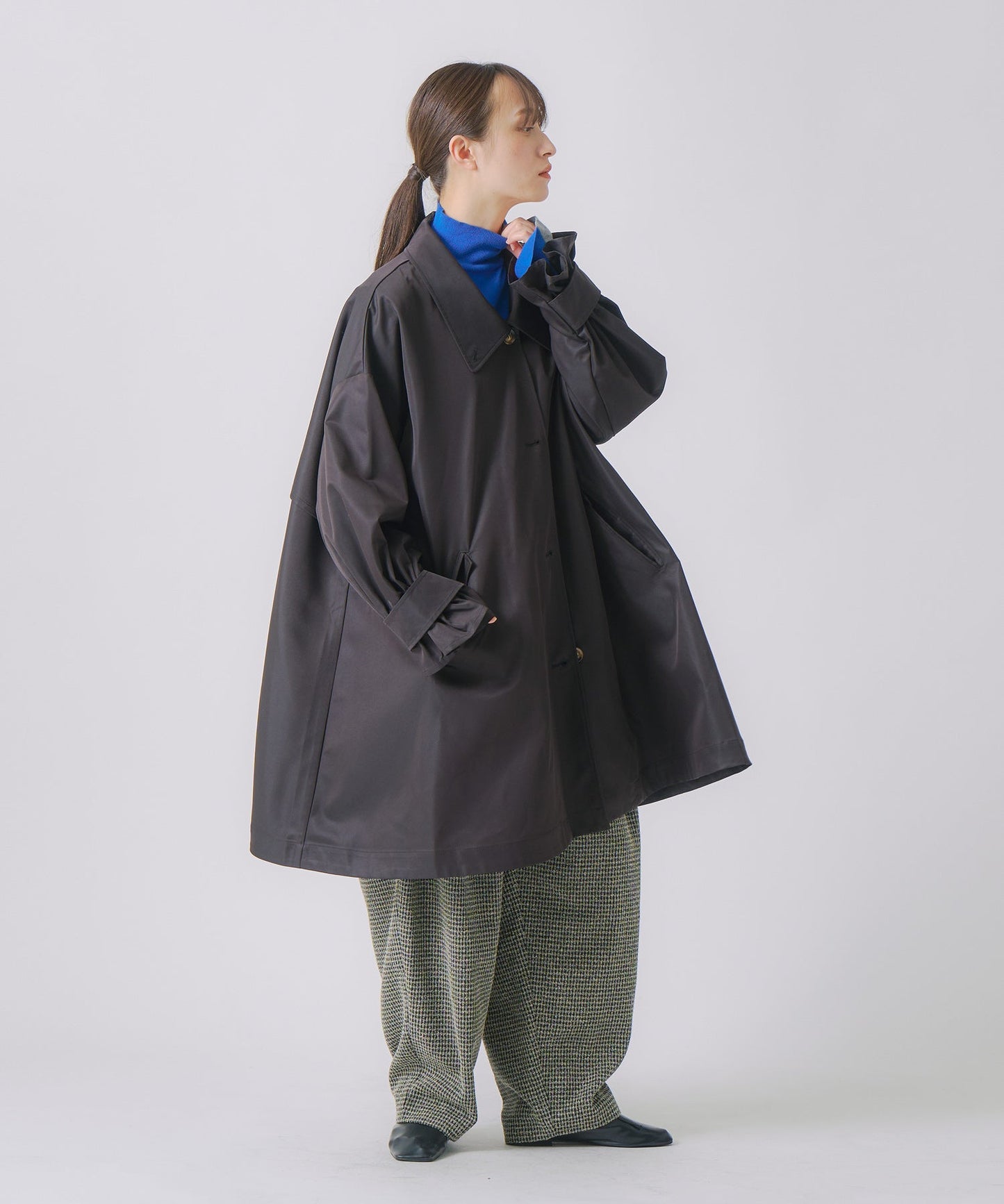 tent layered coat / WHT25FJK4050