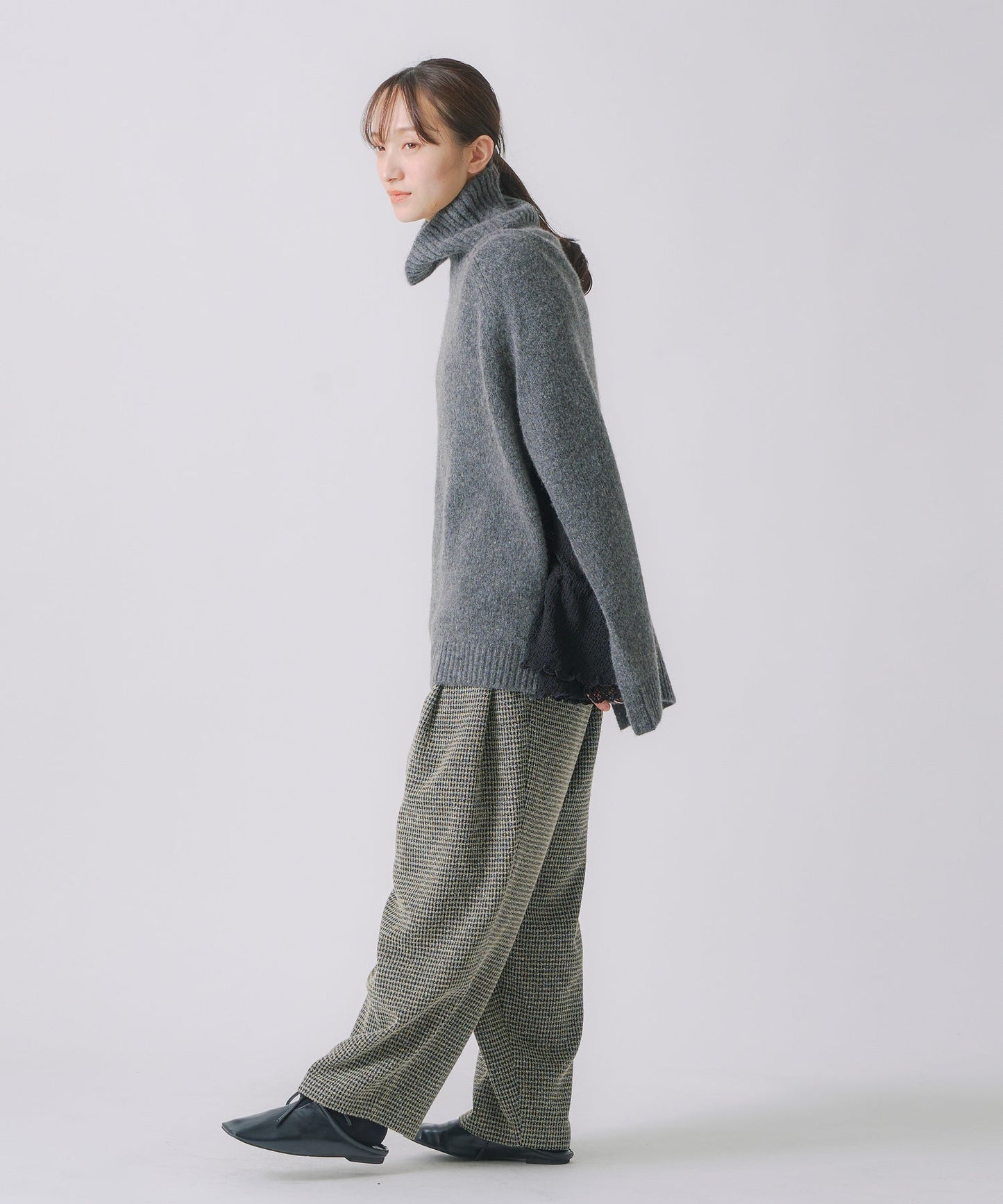 tack design trouser / WHT25FPT4059