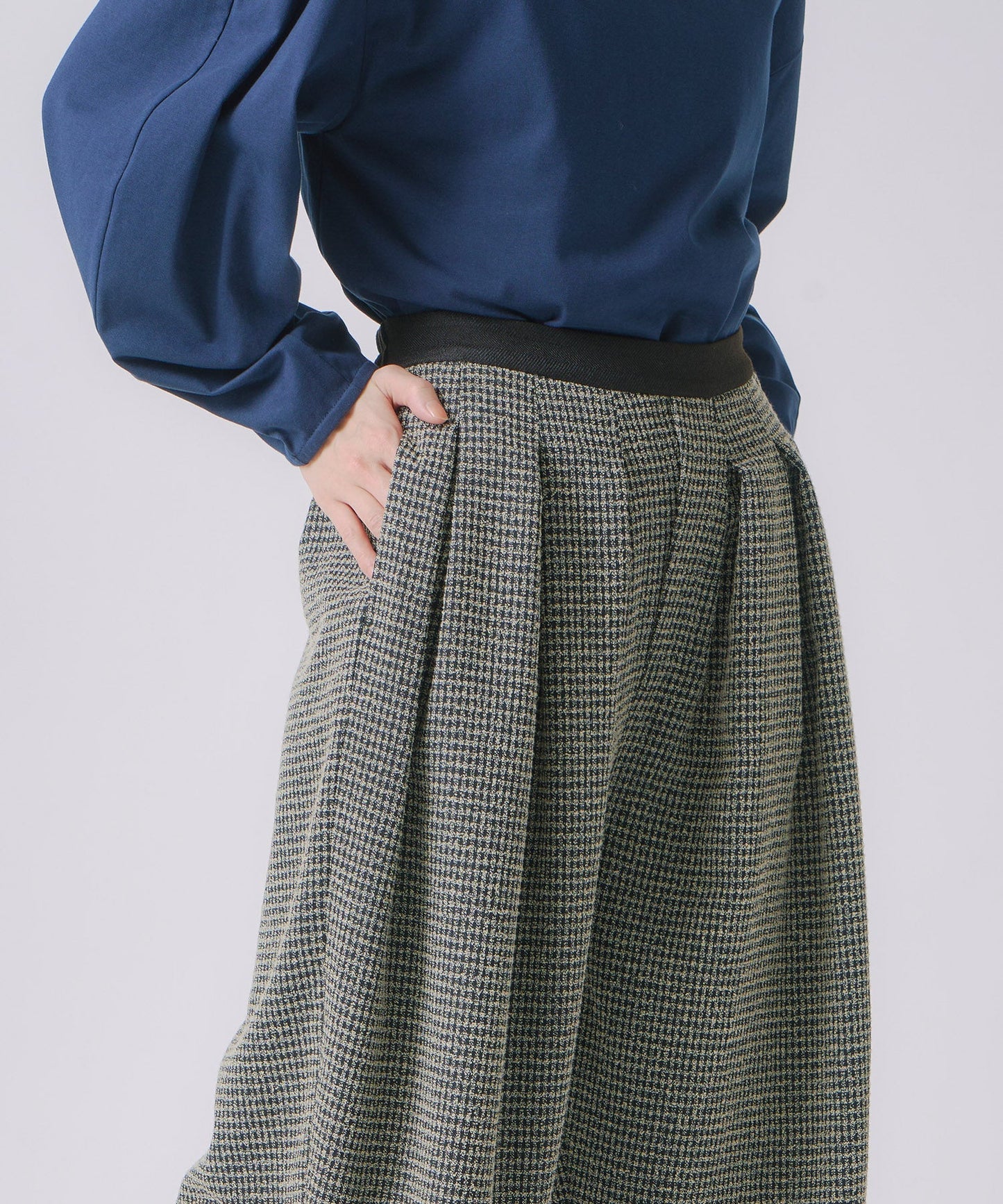 tack design trouser / WHT25FPT4059