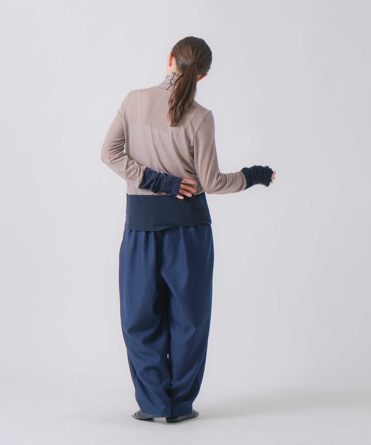 tack design trouser / WHT25FPT4059