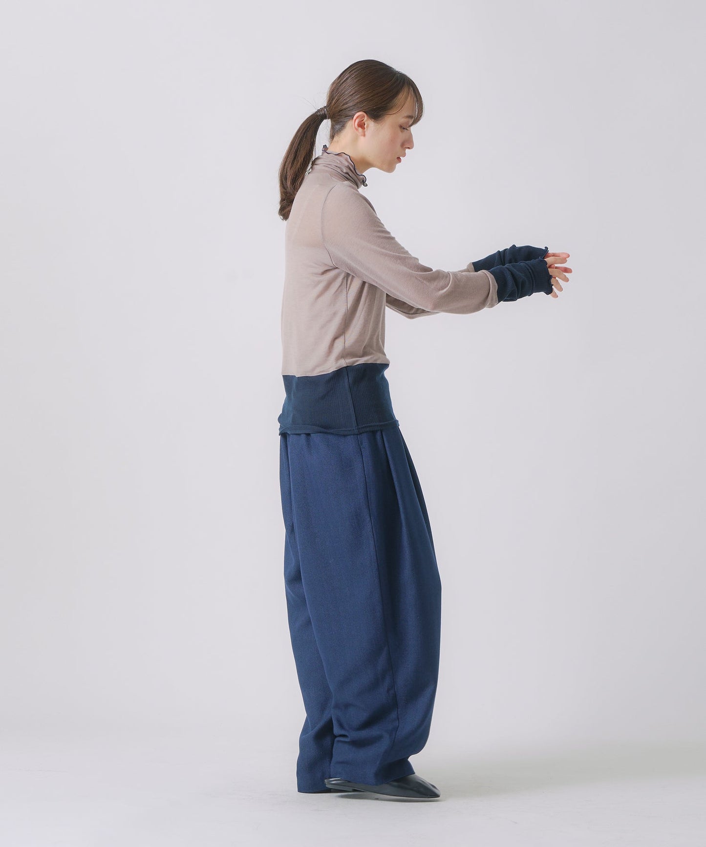 tack design trouser / WHT25FPT4059