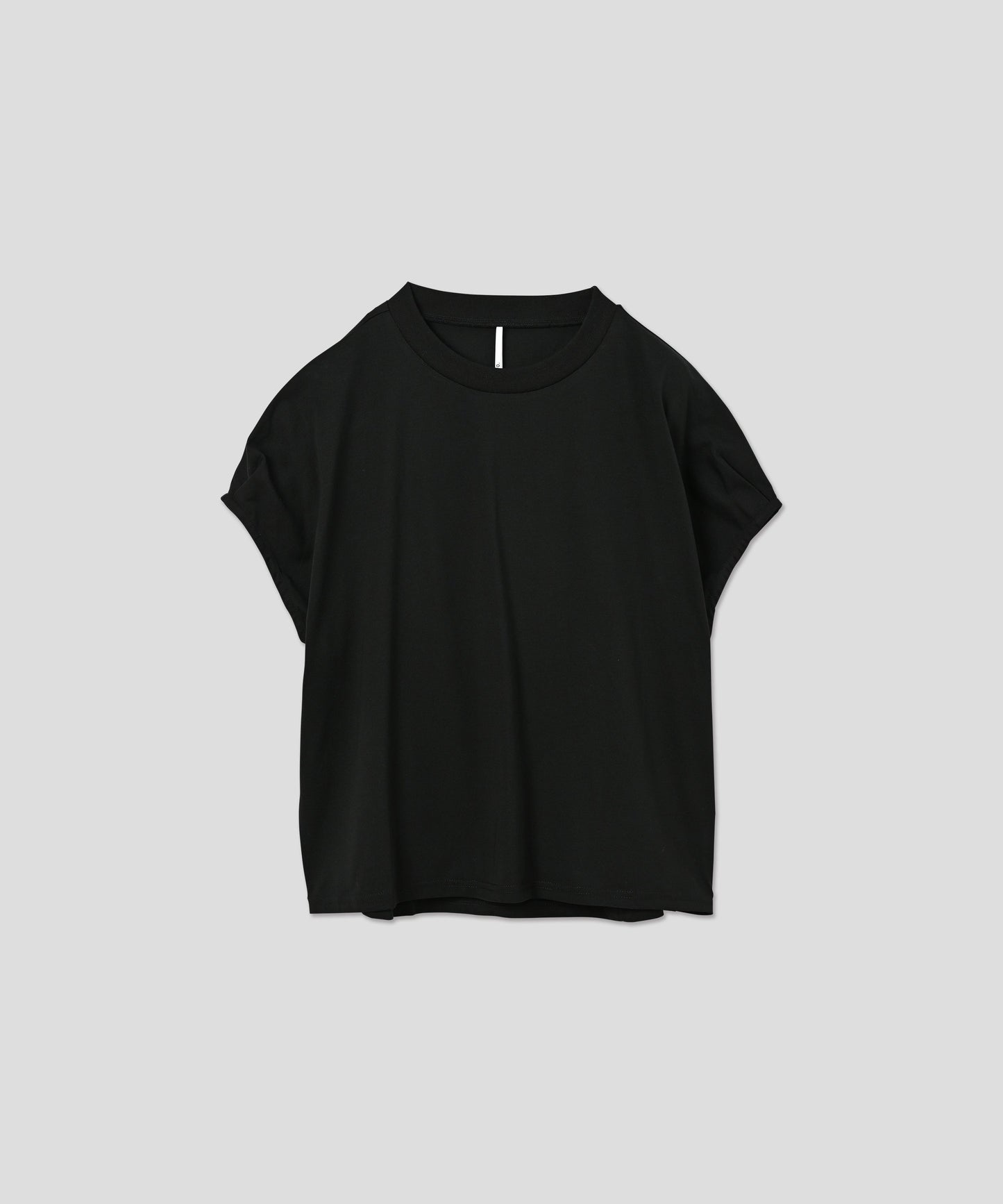 drop french sleeve tee / WHT25HBL4071