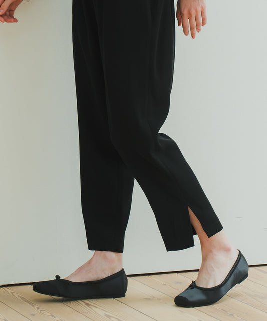 SIDE SLIT SLACKS / WHT25HPT4045