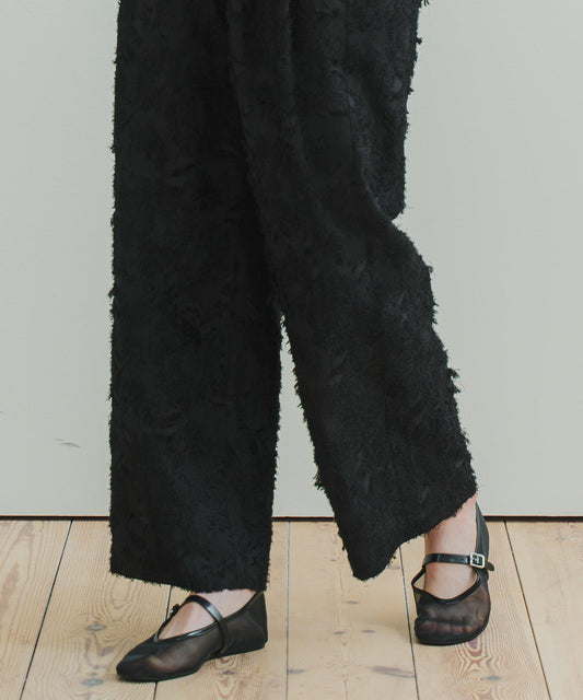 JACQUARD SLACKS / WHT25HPT4051