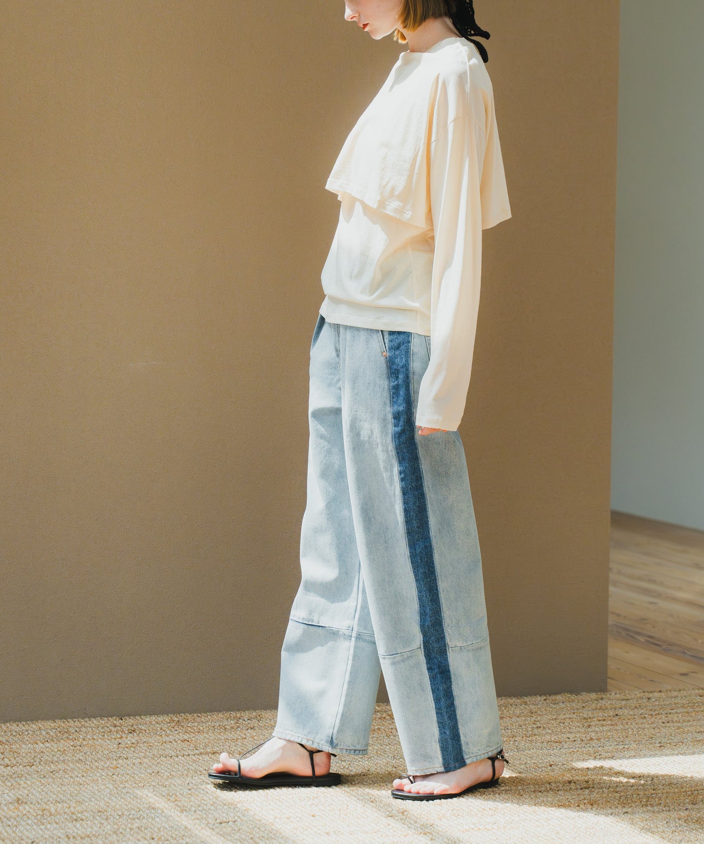 side line denim / WHT25HPT4053