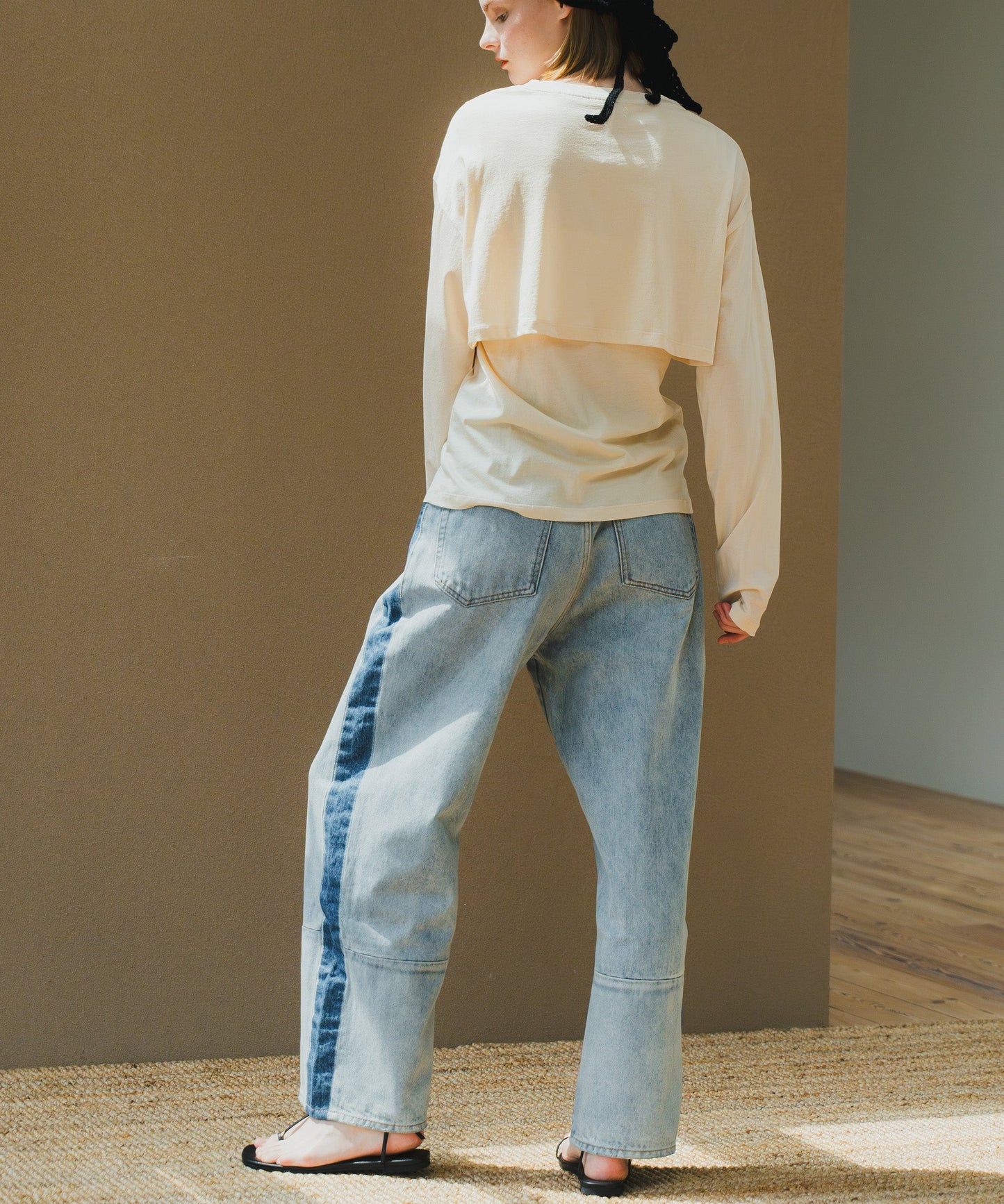side line denim / WHT25HPT4053