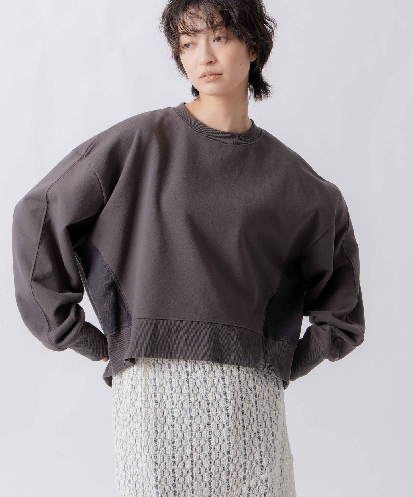combination sweatshirt / WHT26FBL4099