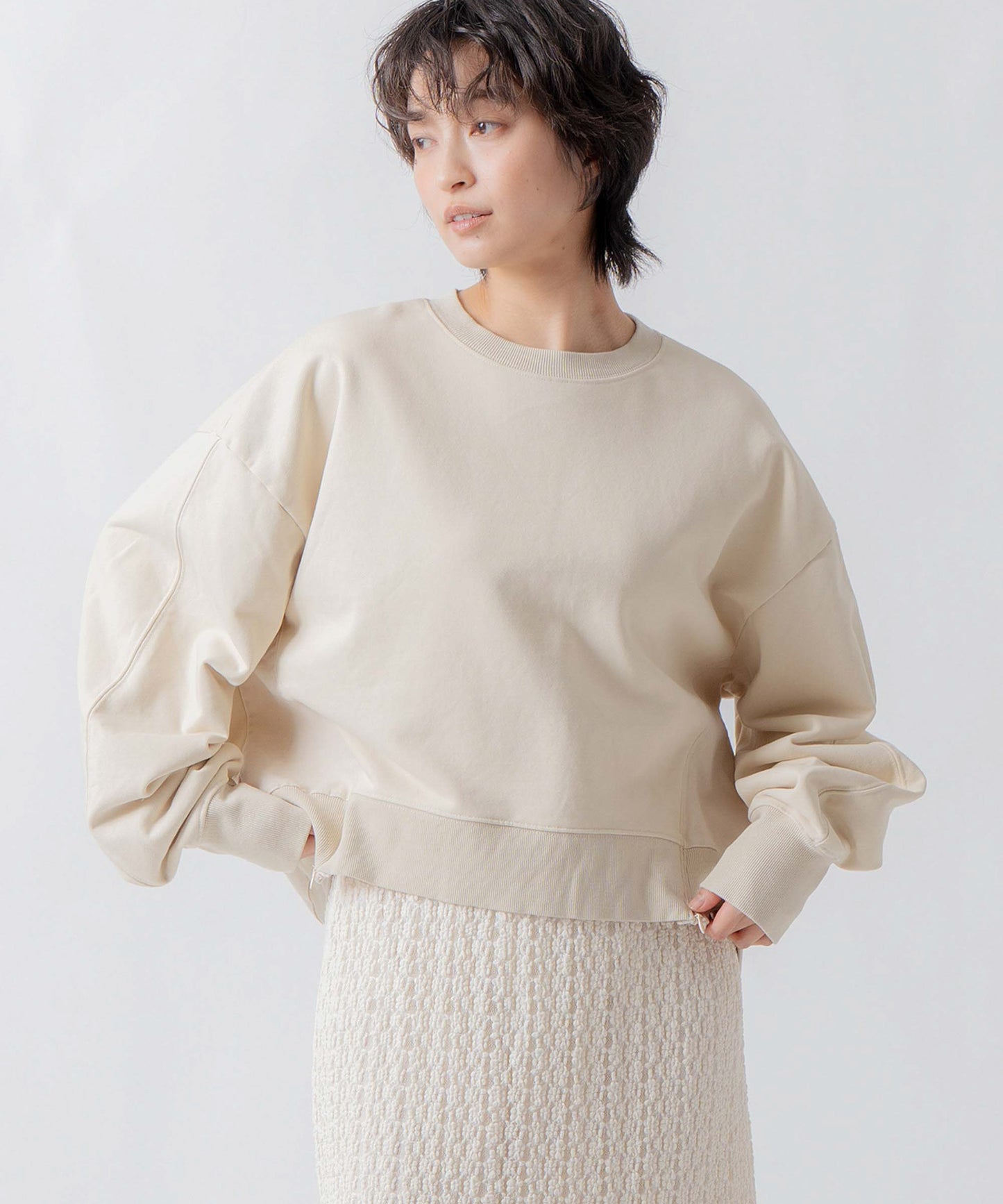 combination sweatshirt / WHT26FBL4099