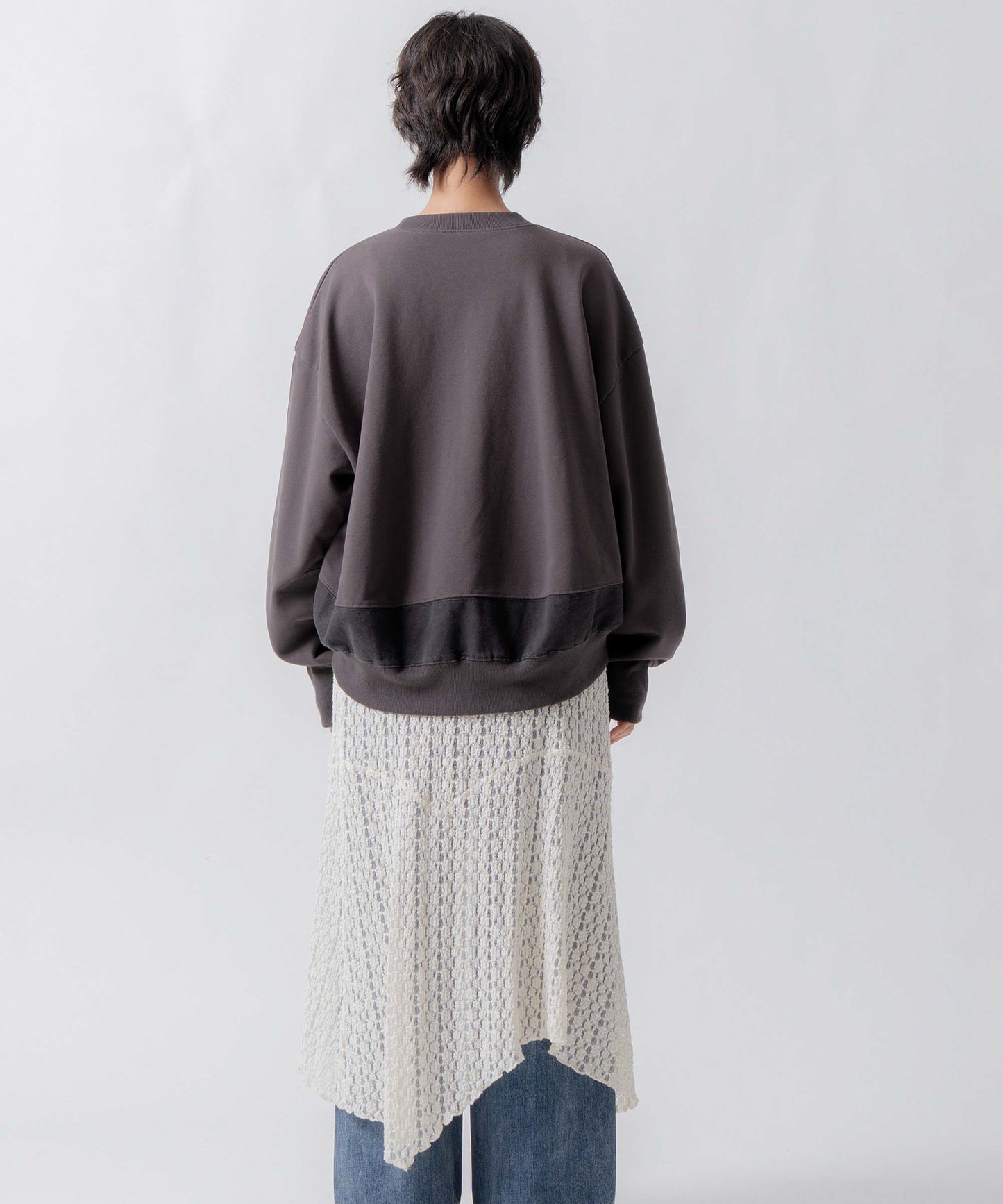 combination sweatshirt / WHT26FBL4099