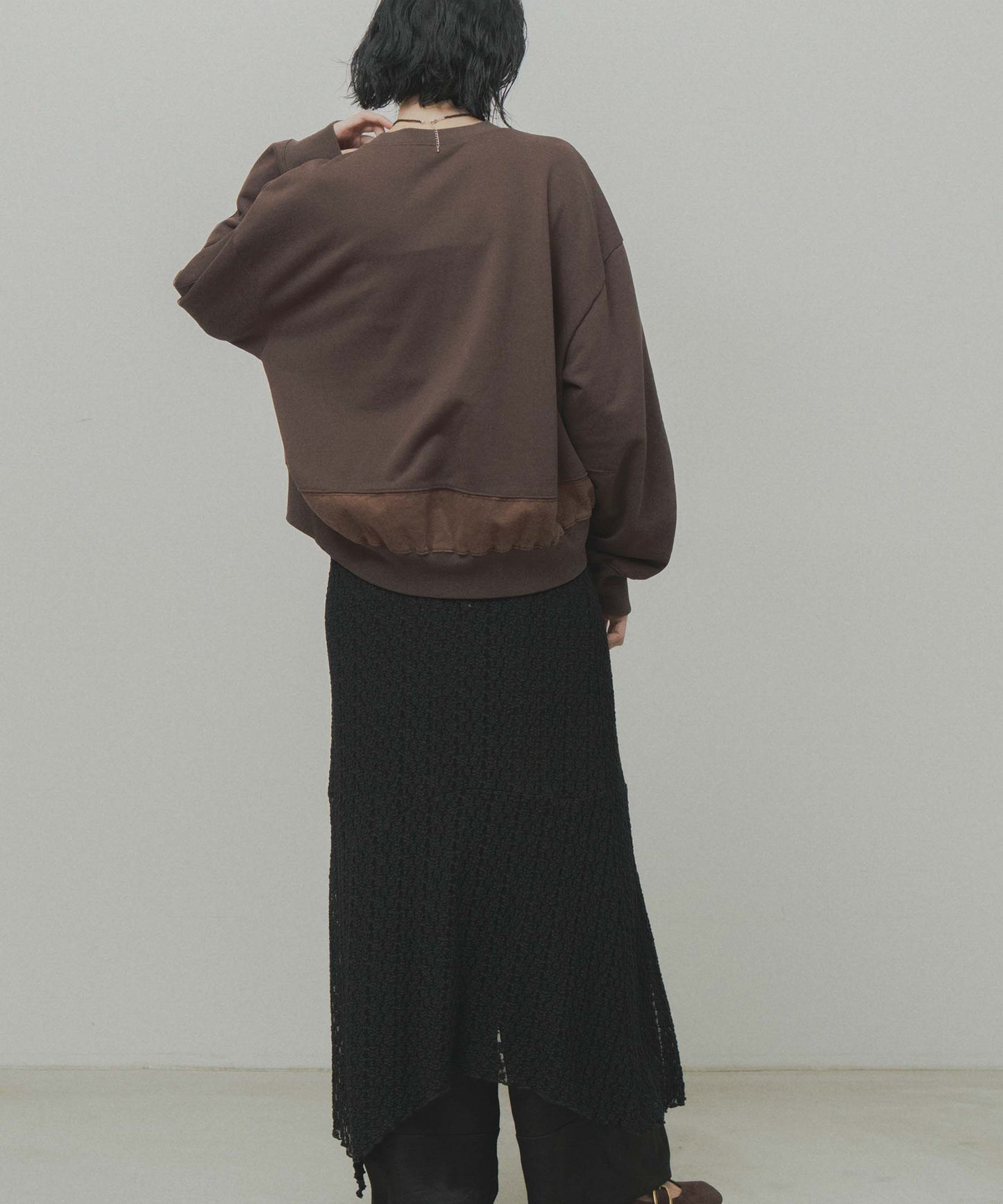 combination sweatshirt / WHT26FBL4099