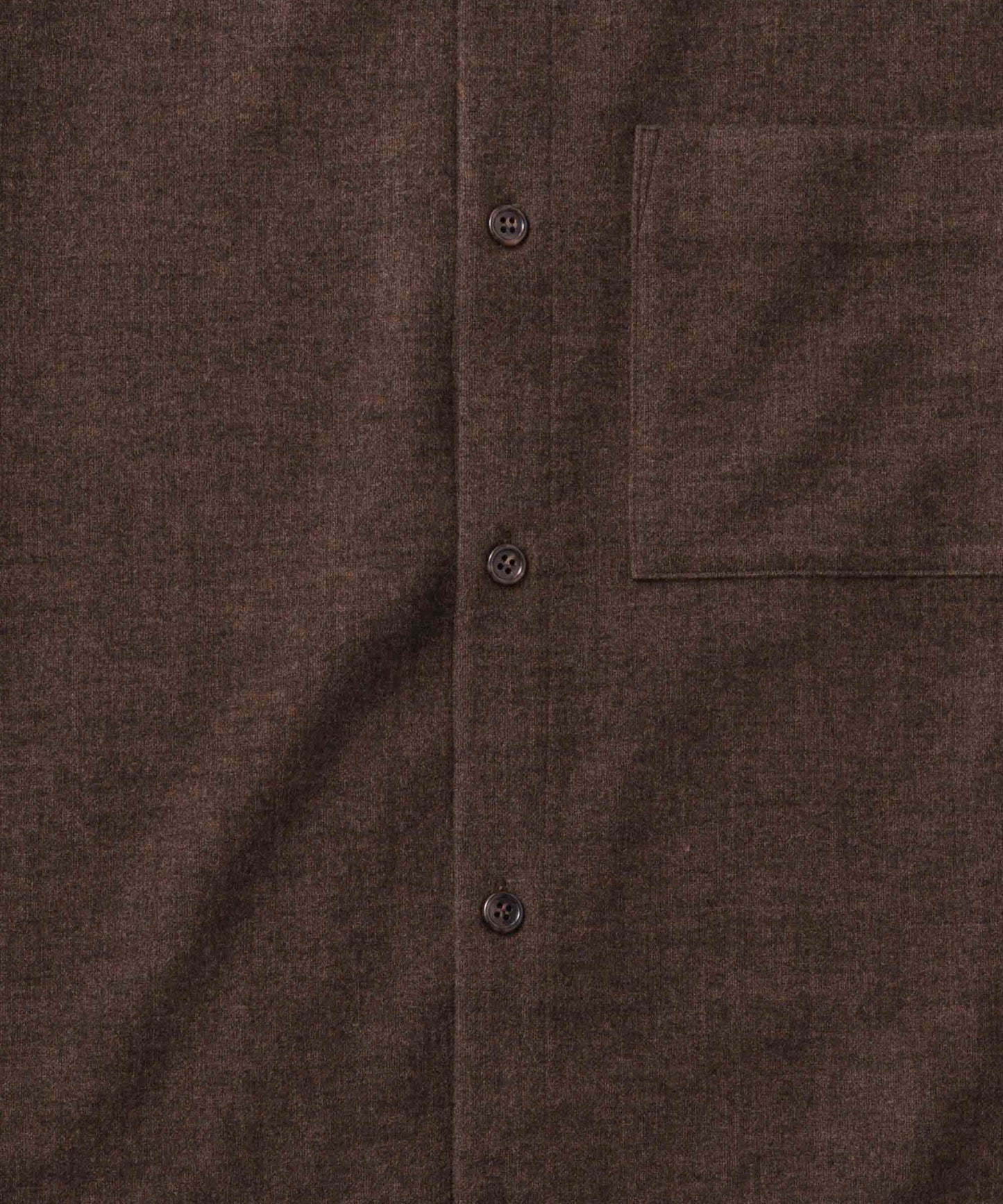 band collar shirt / WHT26FBL4107