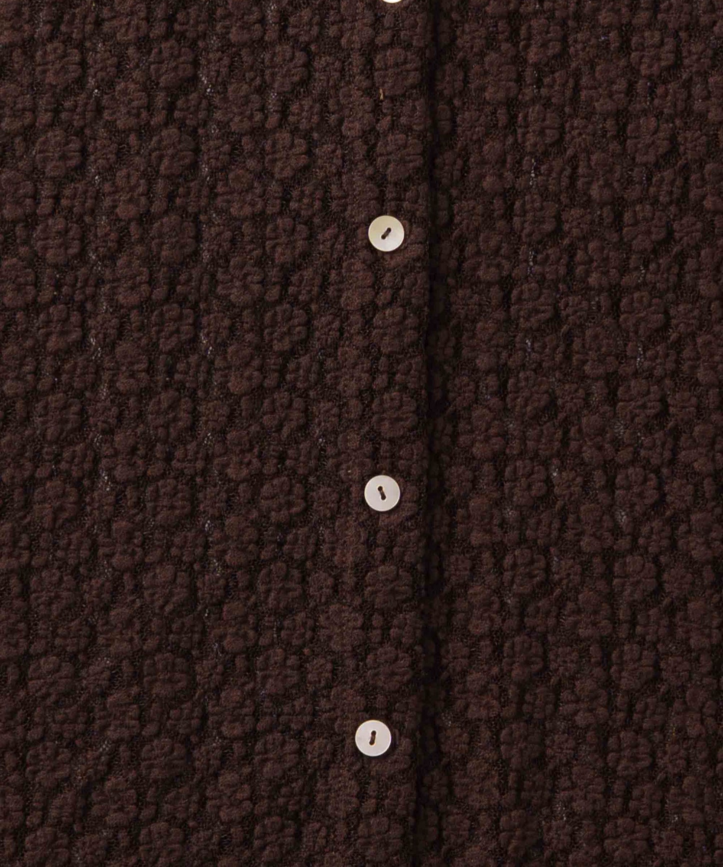 lace button shirt / WHT26FBL4108